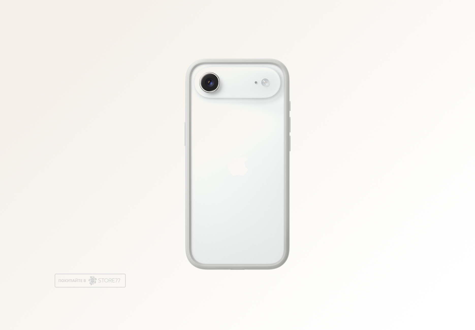 Чехол Apple Bumper для iPhone Air, цвет: серый (Light Gray)