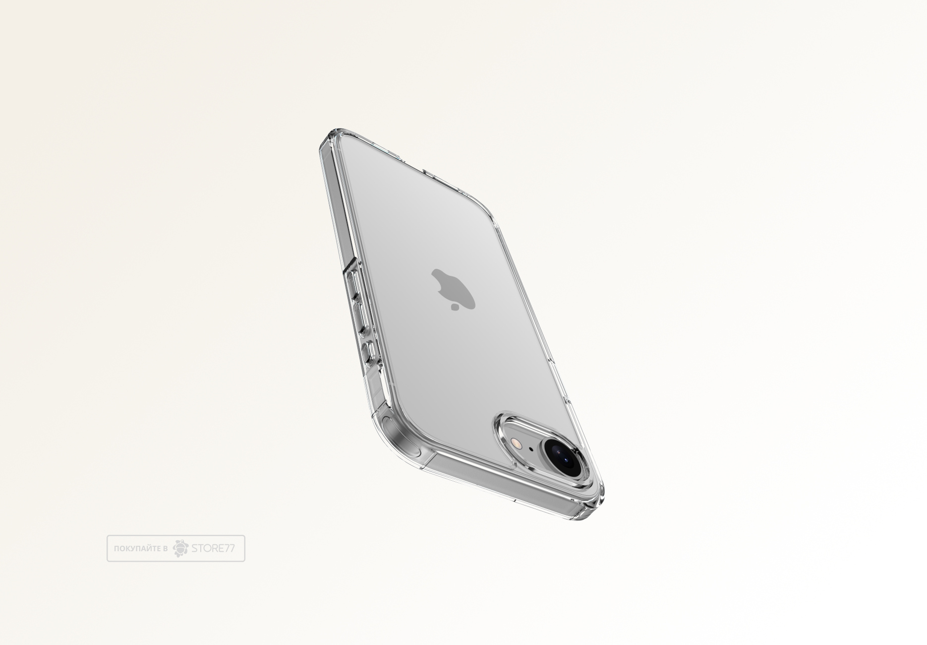 Чехол Gurdini Alba Series для iPhone 16e/17e (Прозрачный)