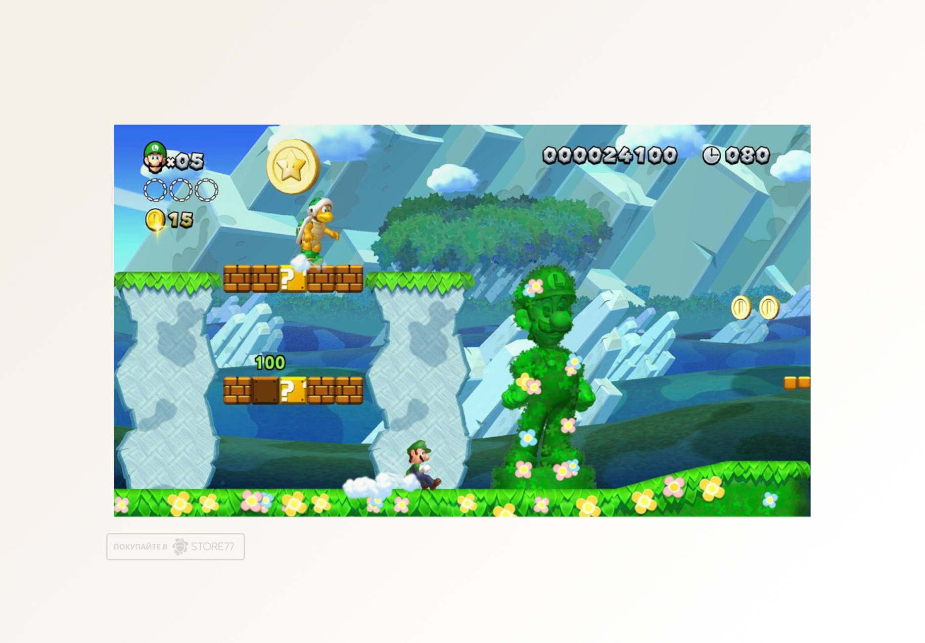 Игра Super Mario Bros. U Deluxe для Nintendo Switch, русская версия