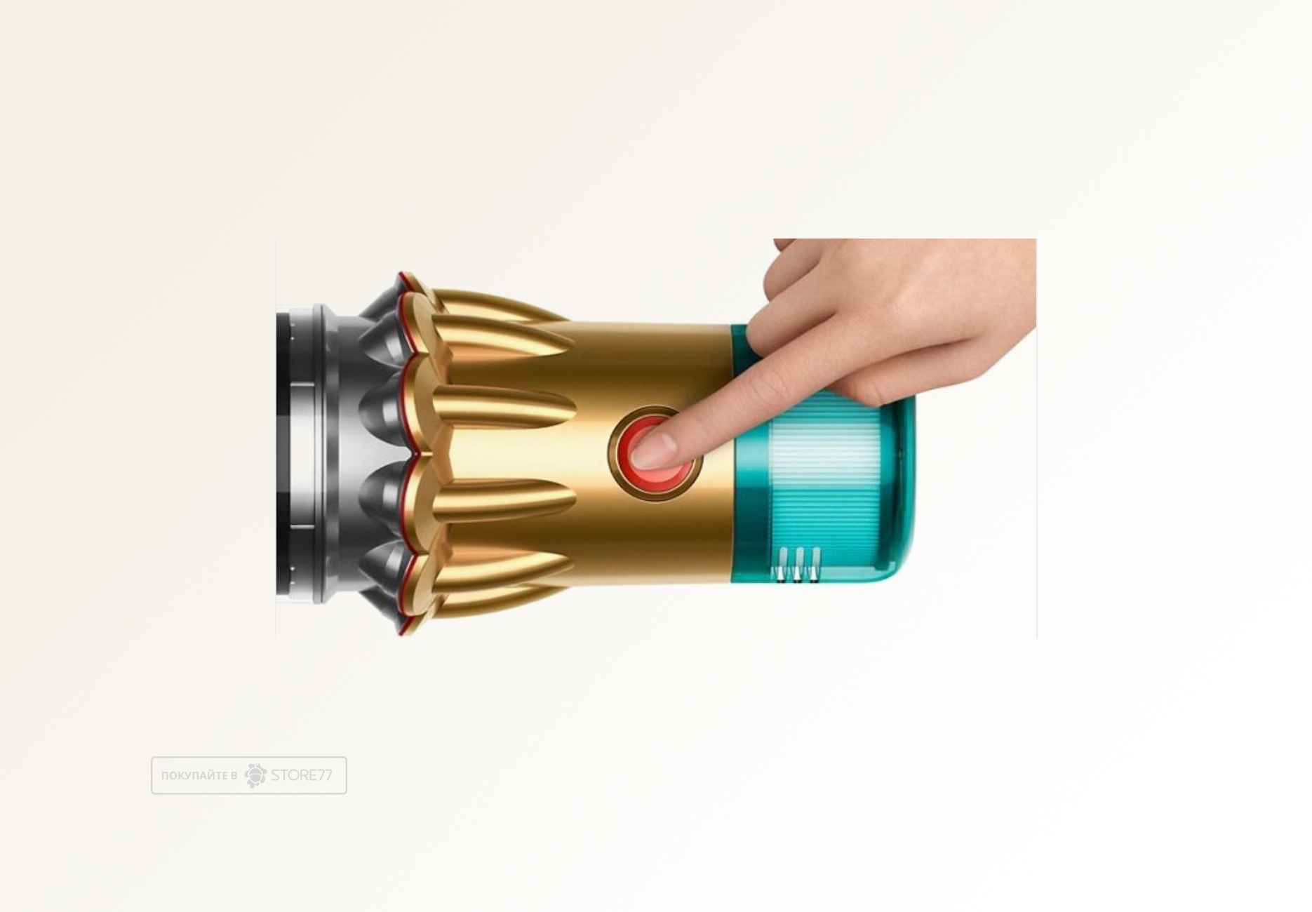 Беспроводной пылесос Dyson V12 Detect Slim Absolute с подставкой (Золотой/Золотой) Вилка EU