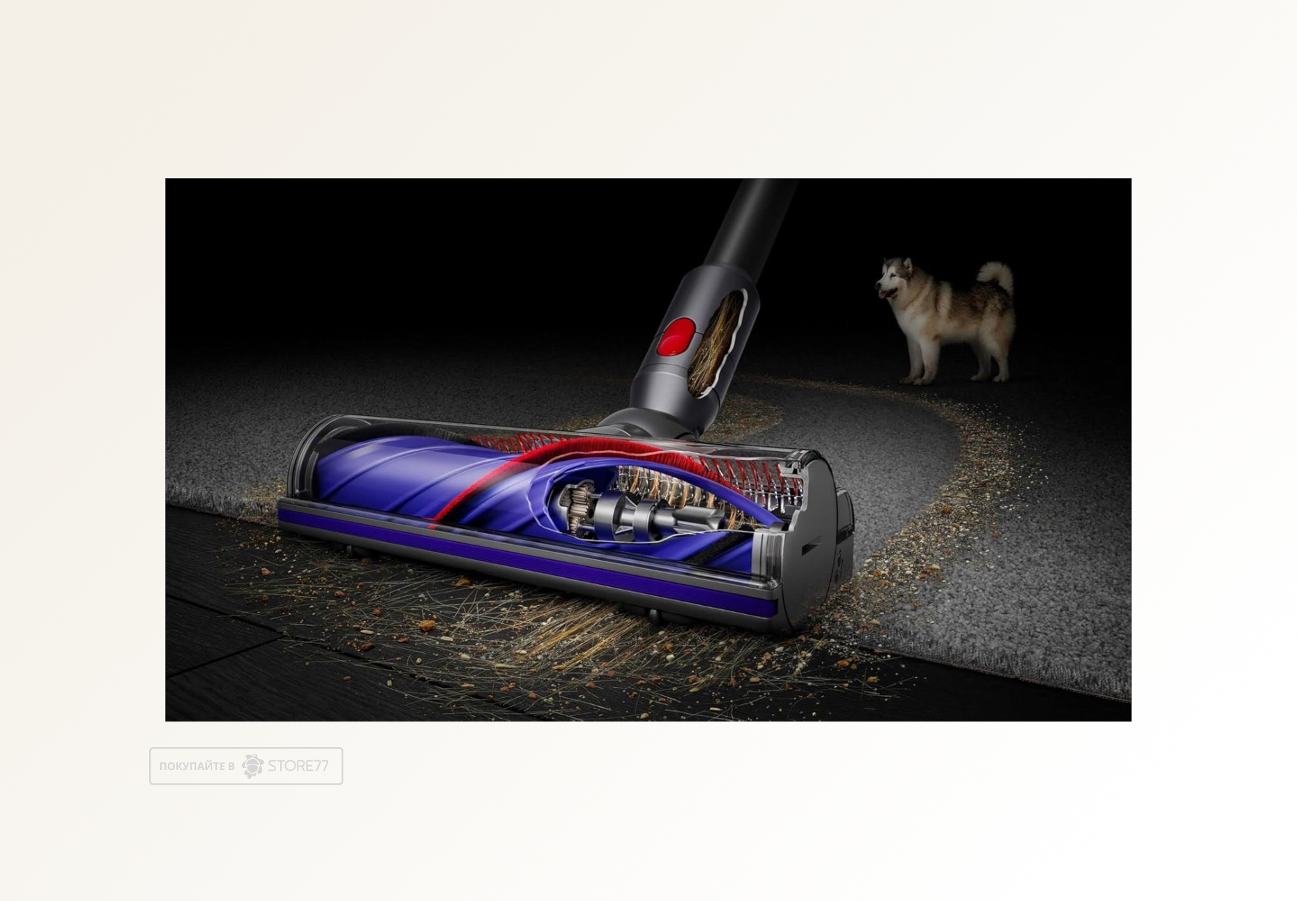 Беспроводной пылесос Dyson V8 Advanced (Серебро/Никель)
