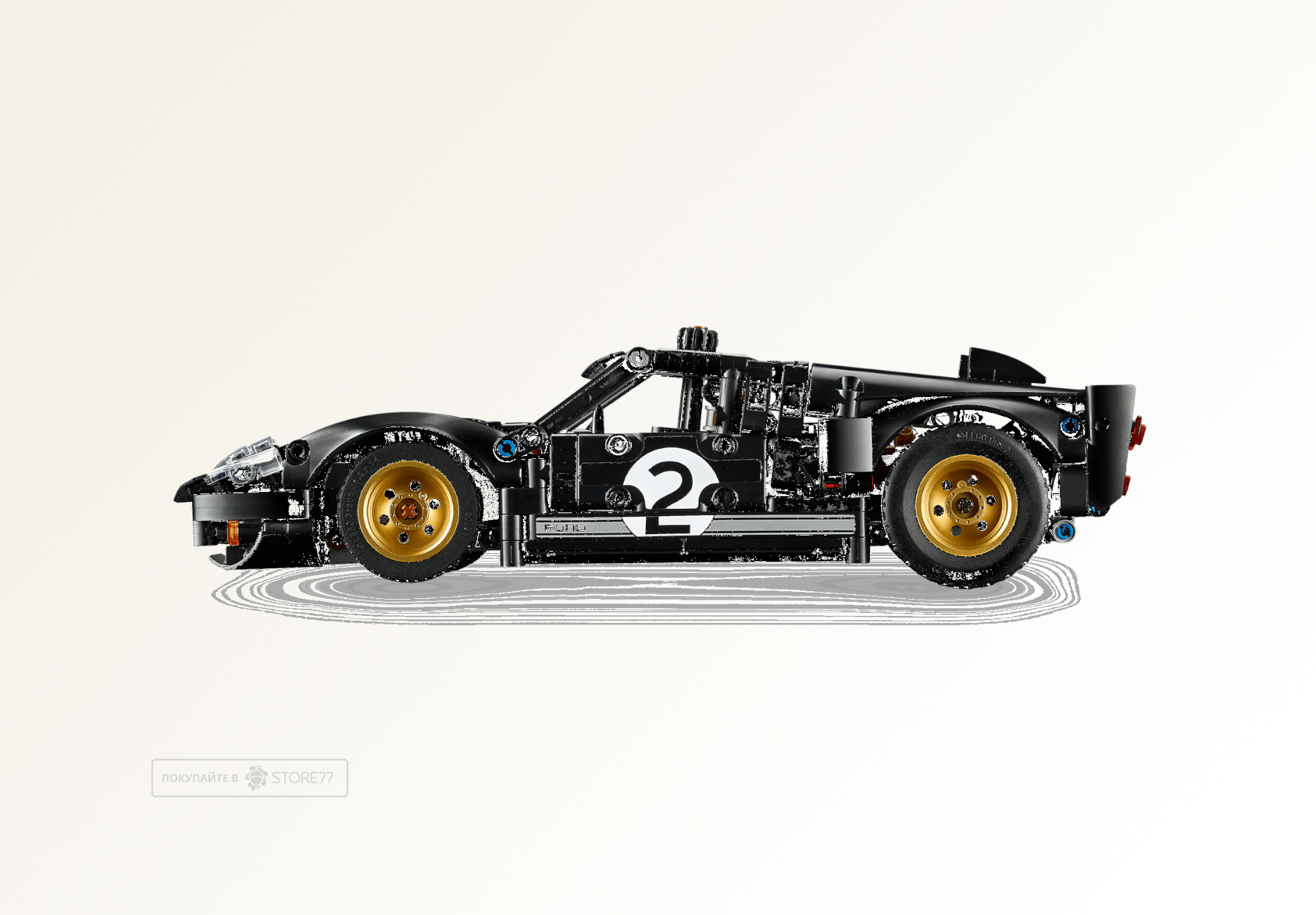 Конструктор LEGO Technic 42223 Гоночный автомобиль Ford GT40 MKII 1966