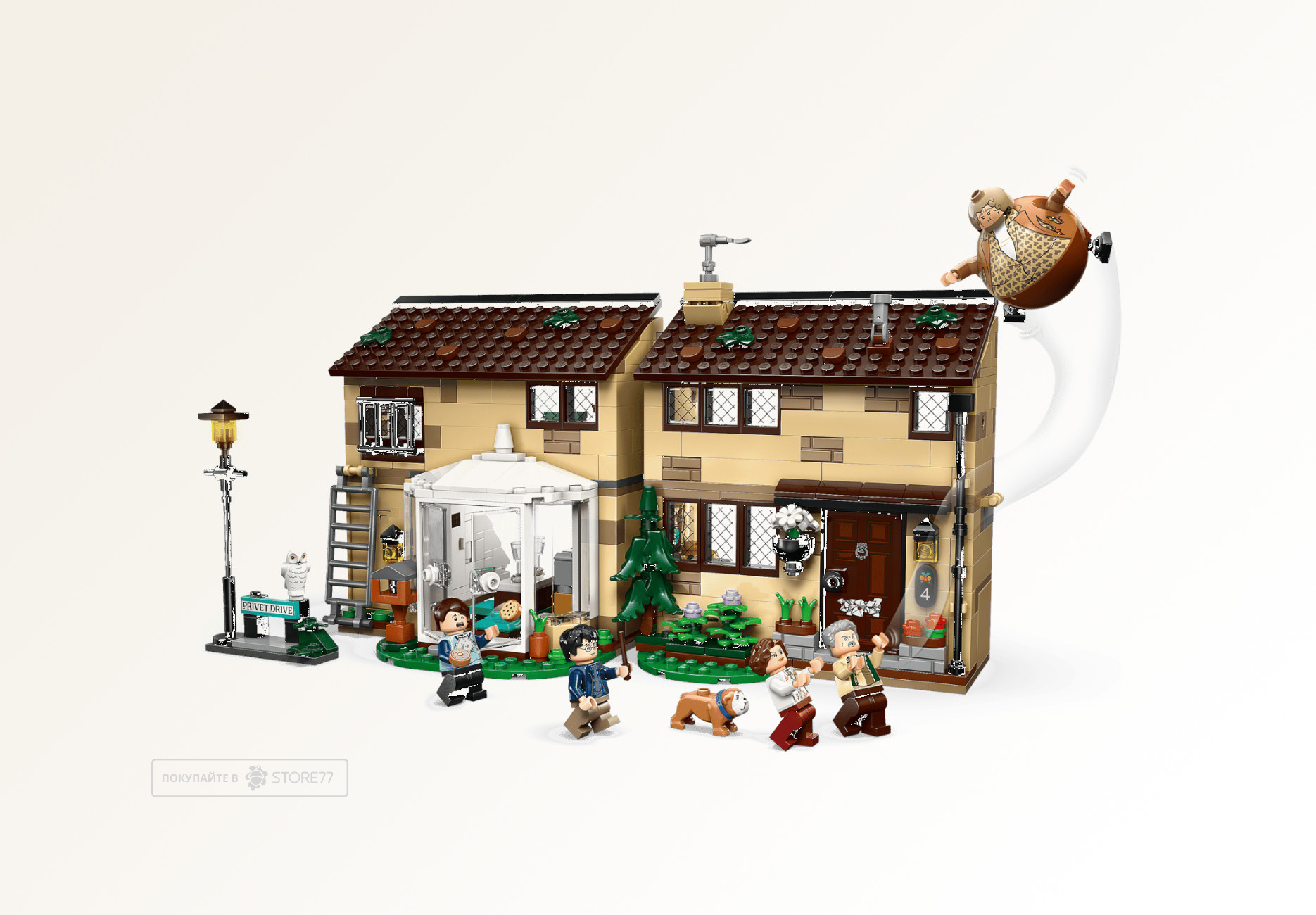 Конструктор LEGO Harry Potter 76451 Тисовая улица: визит Мардж