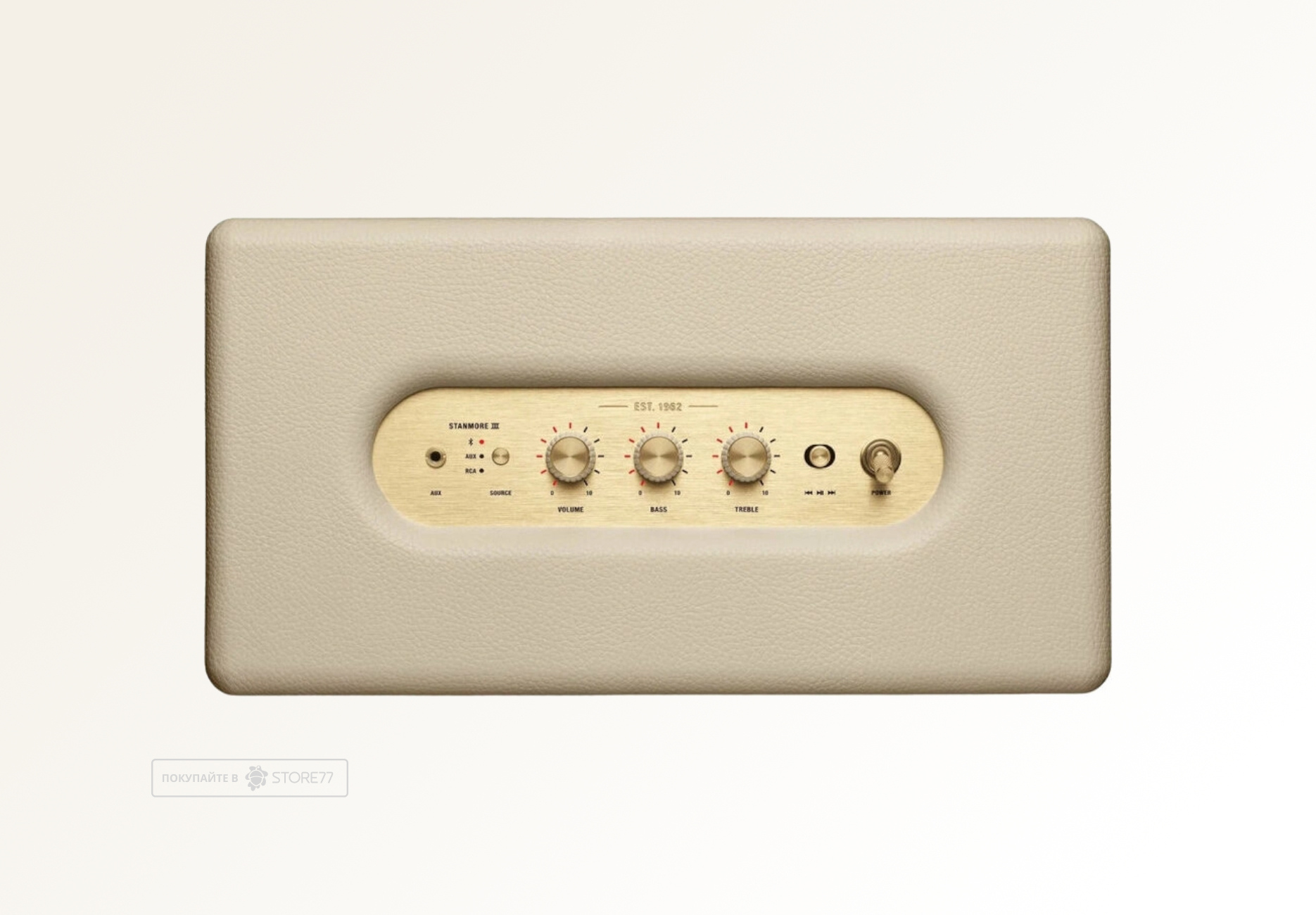 Портативная акустика Marshall Stanmore 3 (Бежевая)