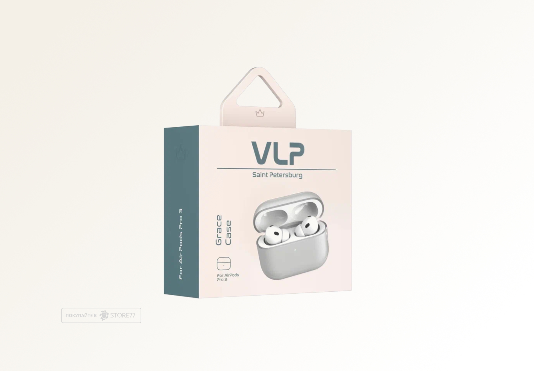 Чехол VLP Grace Case для AirPods Pro 3 (Матовый прозрачный)
