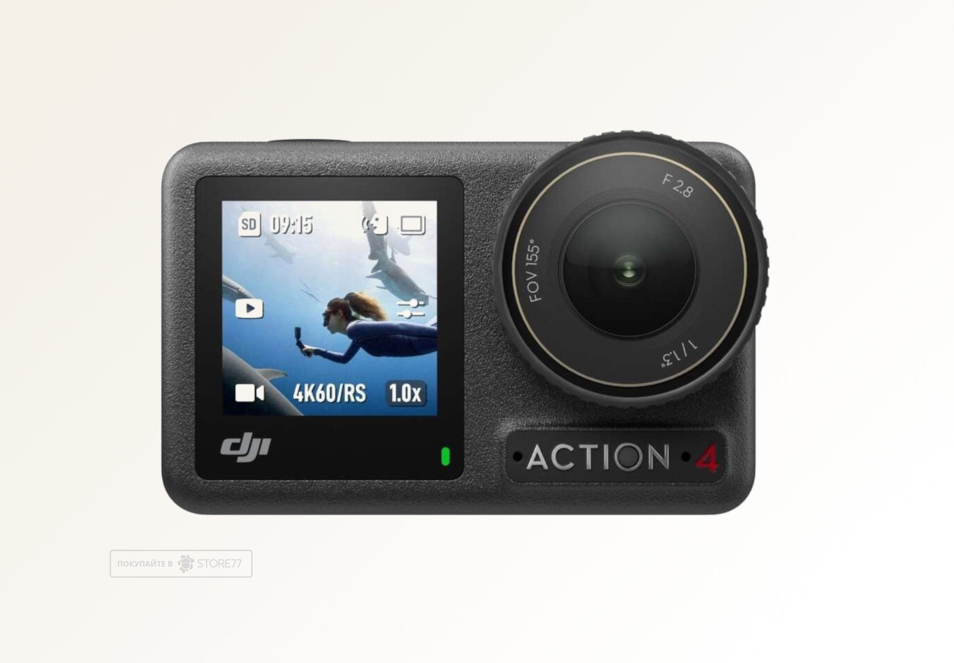Экшн-камера DJI Osmo Action 4 Standard Combo цвет: черный (Black)