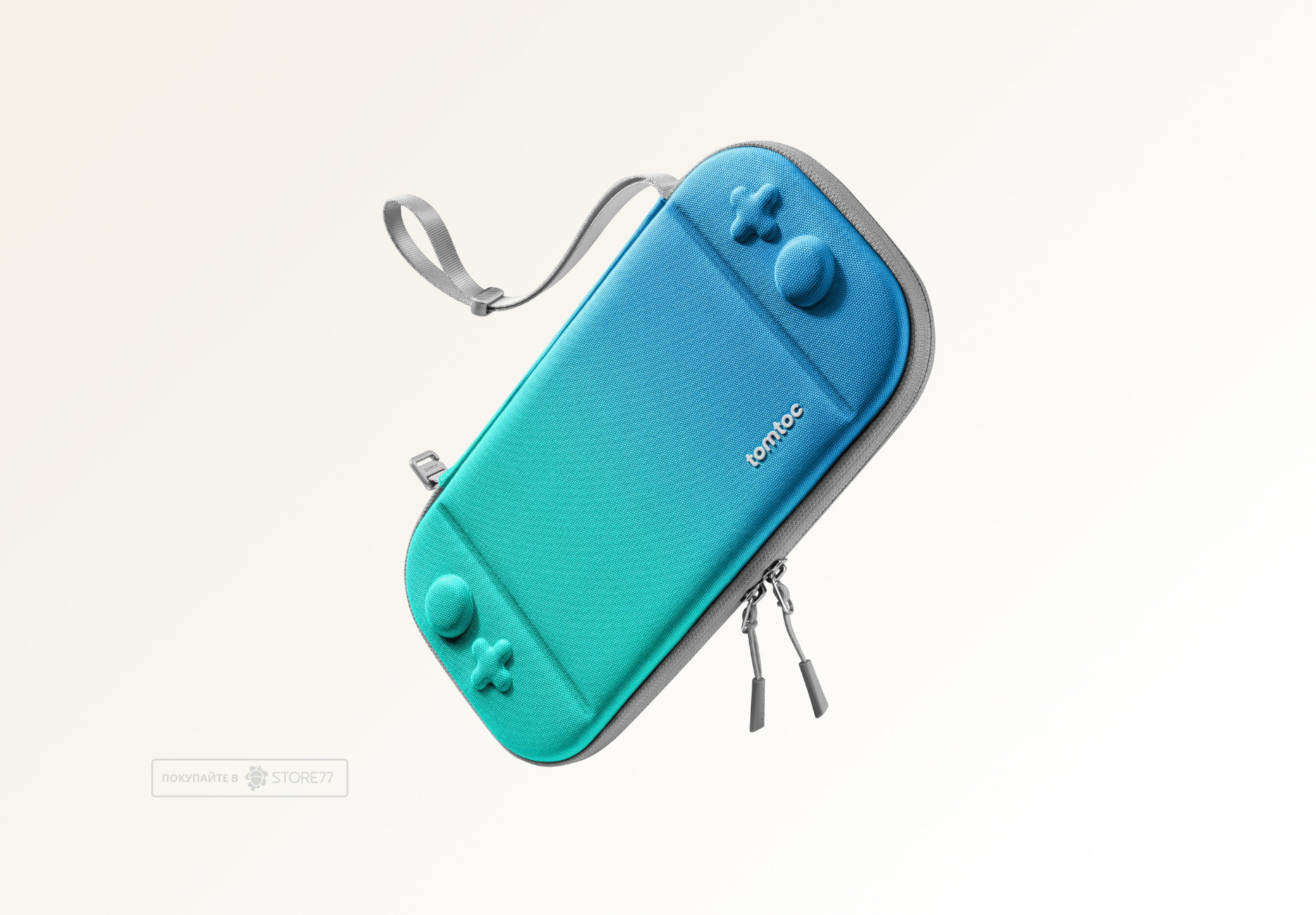 Чехол Tomtoс Gaming для Nintendo Switch 2 (Голубой)