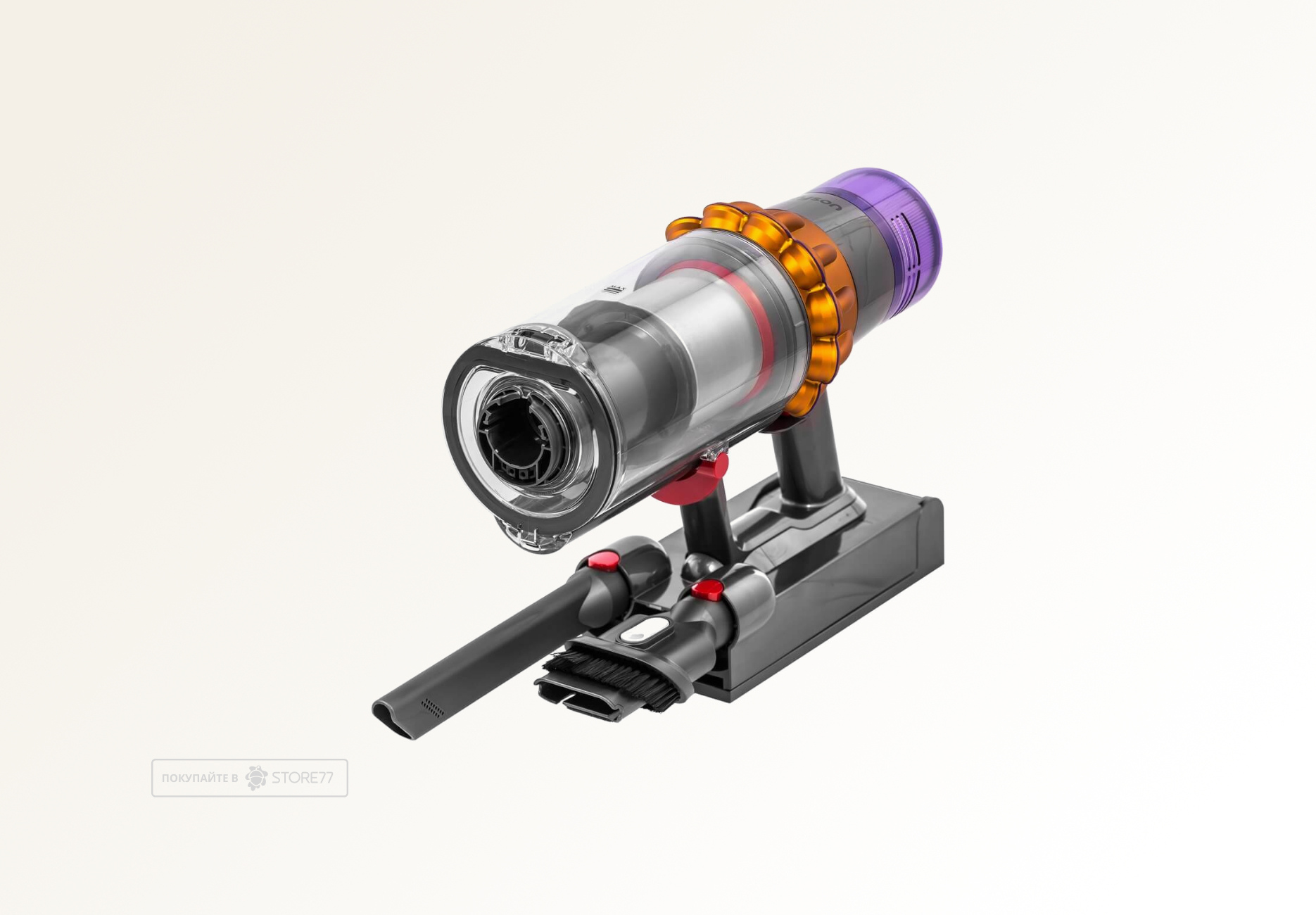 Беспроводной пылесос Dyson V15 Detect Absolute SV47 (Серый/Золотой)
