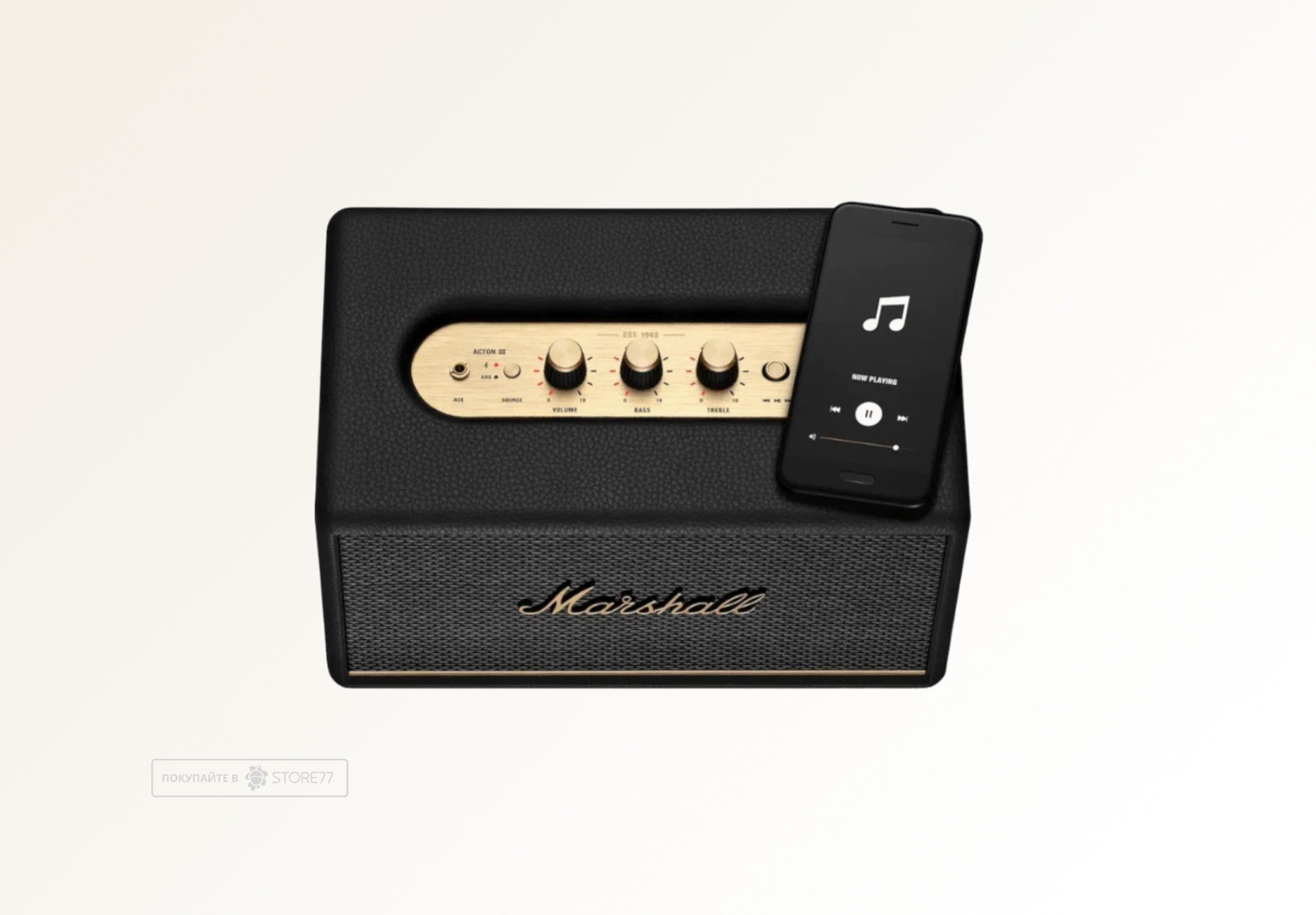 Портативная акустика Marshall Acton 3 (Черная)