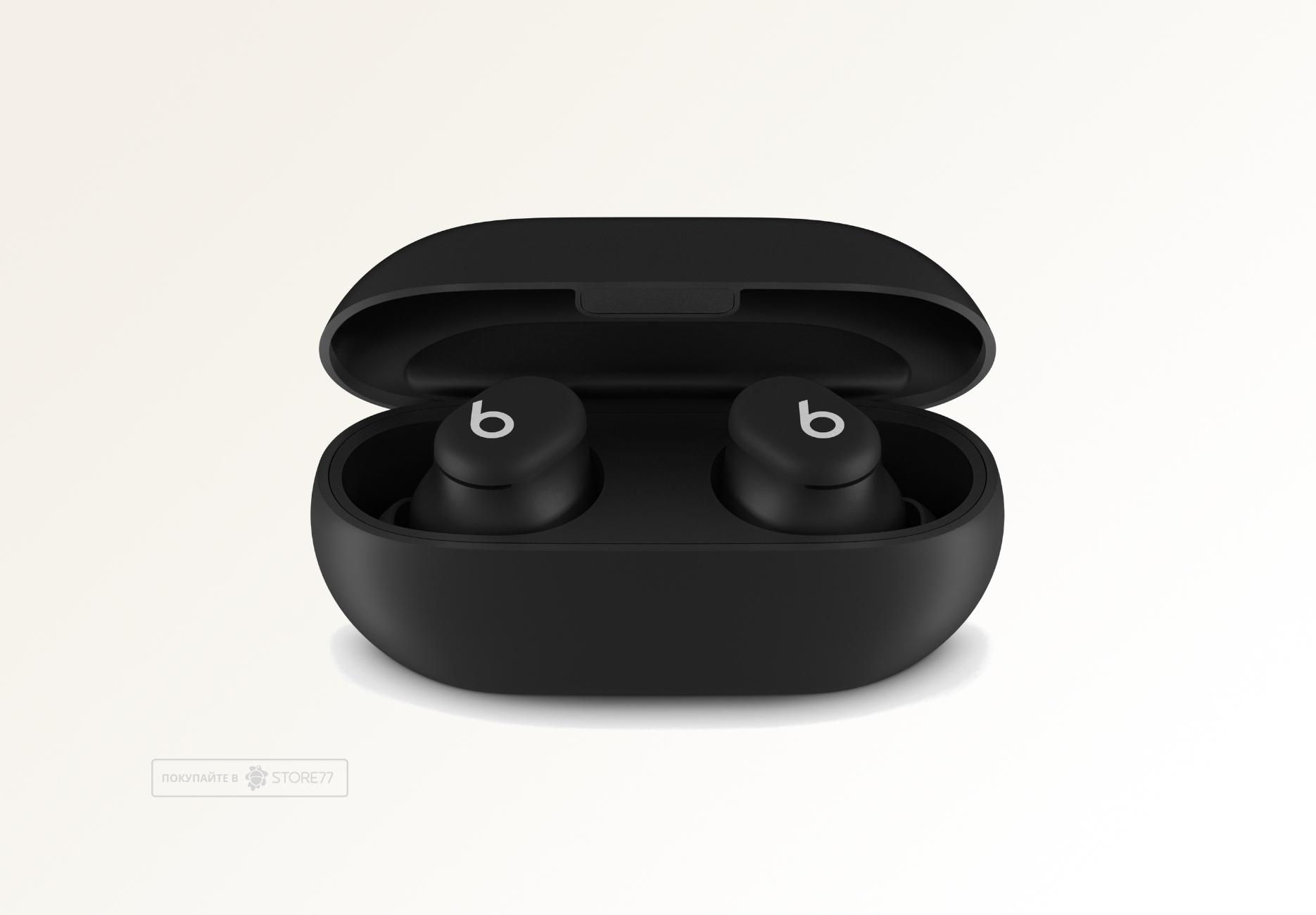 Беспроводные наушники Beats Solo Buds, цвет: матовый черный (Matte Black)