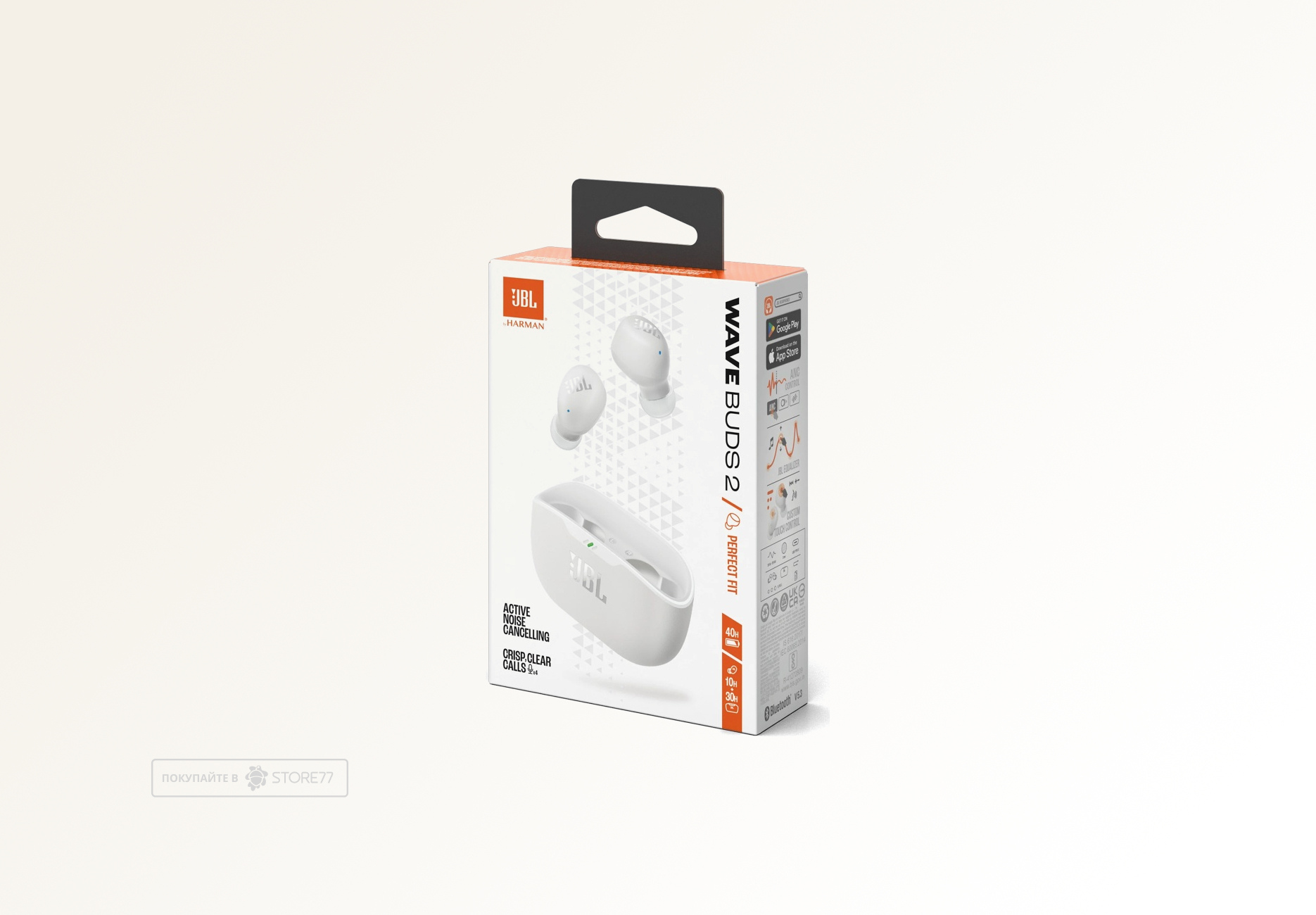 Беспроводные наушники JBL Wave Buds 2 (Белые)