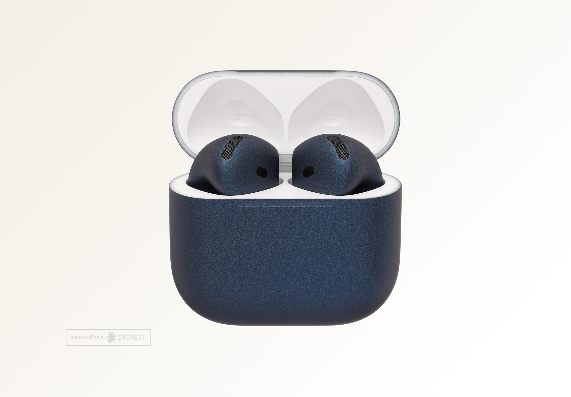 Беспроводные наушники Apple AirPods 4 (Темно-синий)