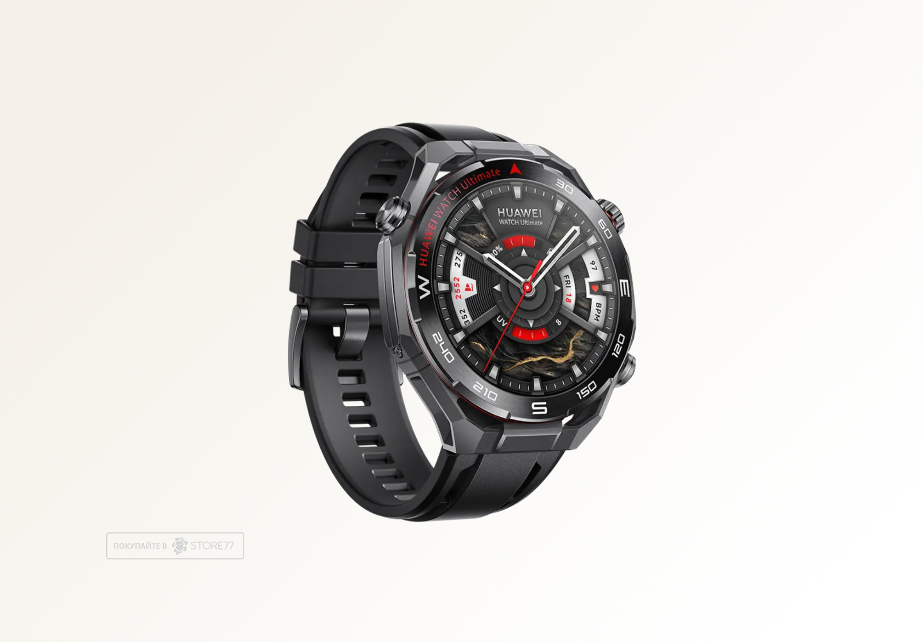 Умные часы Huawei Watch Ultimate 2 48 мм, цвет: черный (Black)