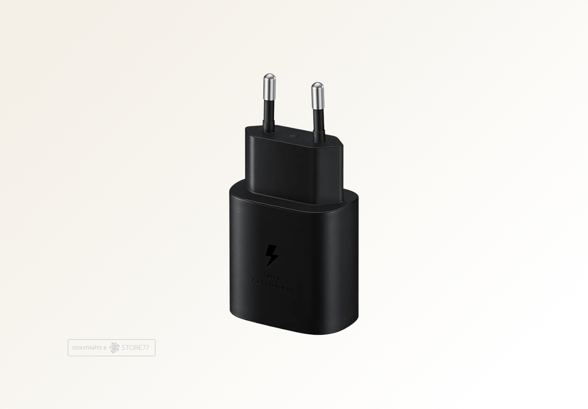 Сетевое зарядное устройство Samsung USB-C, 25 Вт (Черное)