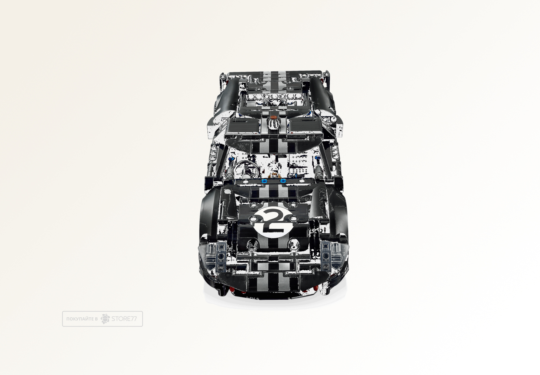 Конструктор LEGO Technic 42223 Гоночный автомобиль Ford GT40 MKII 1966