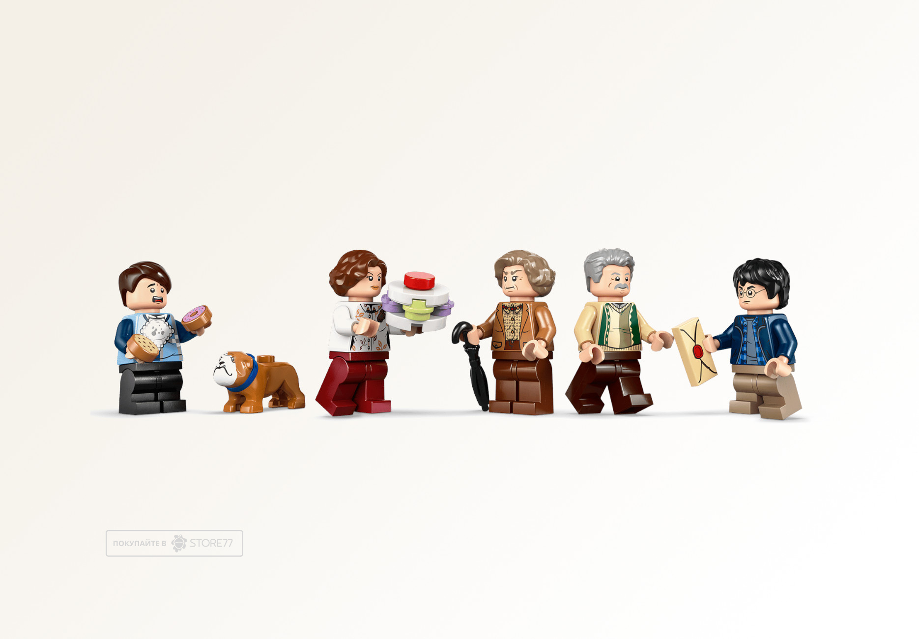 Конструктор LEGO Harry Potter 76451 Тисовая улица: визит Мардж