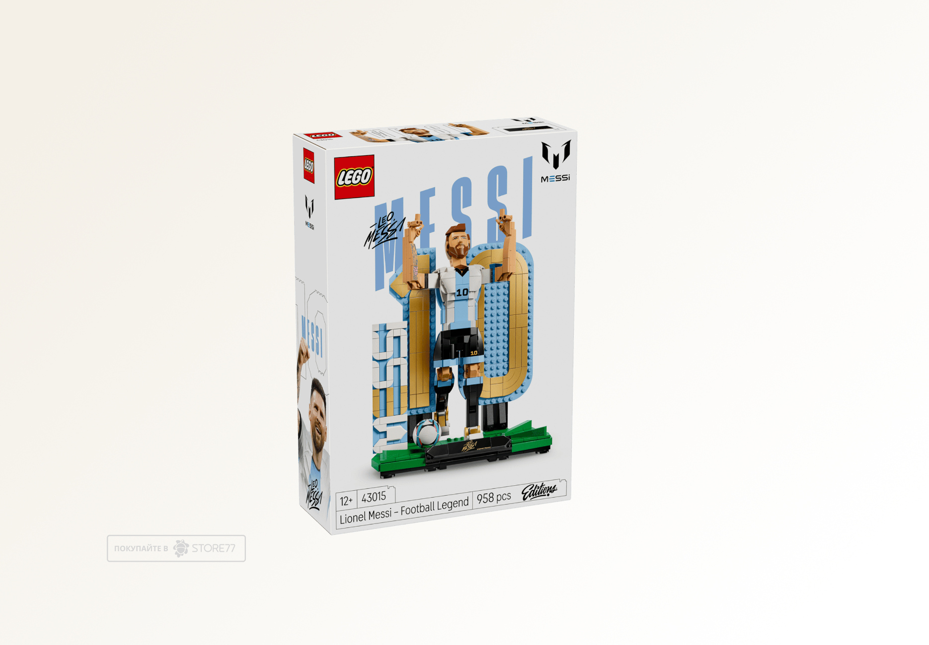 Конструктор LEGO Editions (Эдишнс) 43015 Лионель Месси