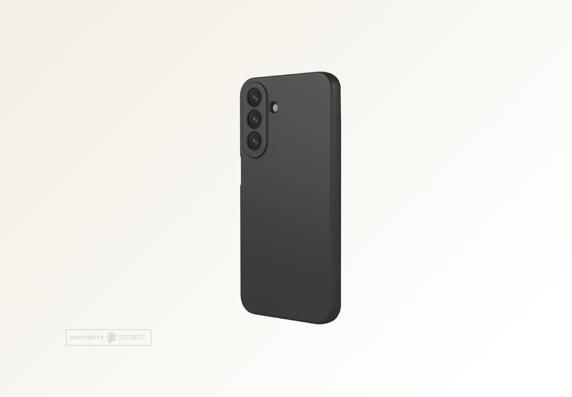 Чехол силиконовый для Samsung Galaxy A27 (Черный)