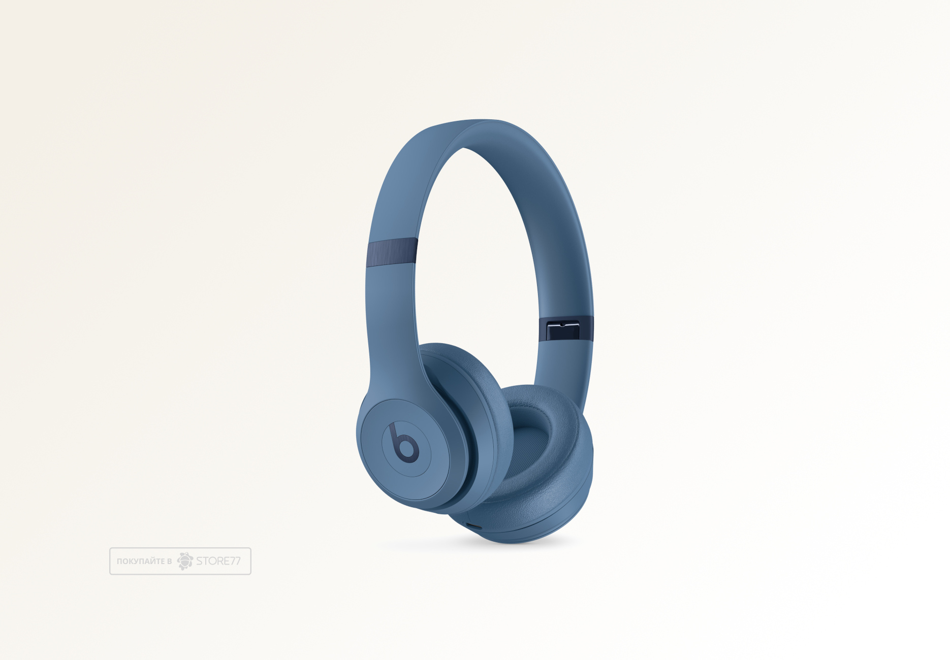 Беспроводные наушники Beats Solo 4 Wireless, цвет: серо-голубой (Slate Blue)