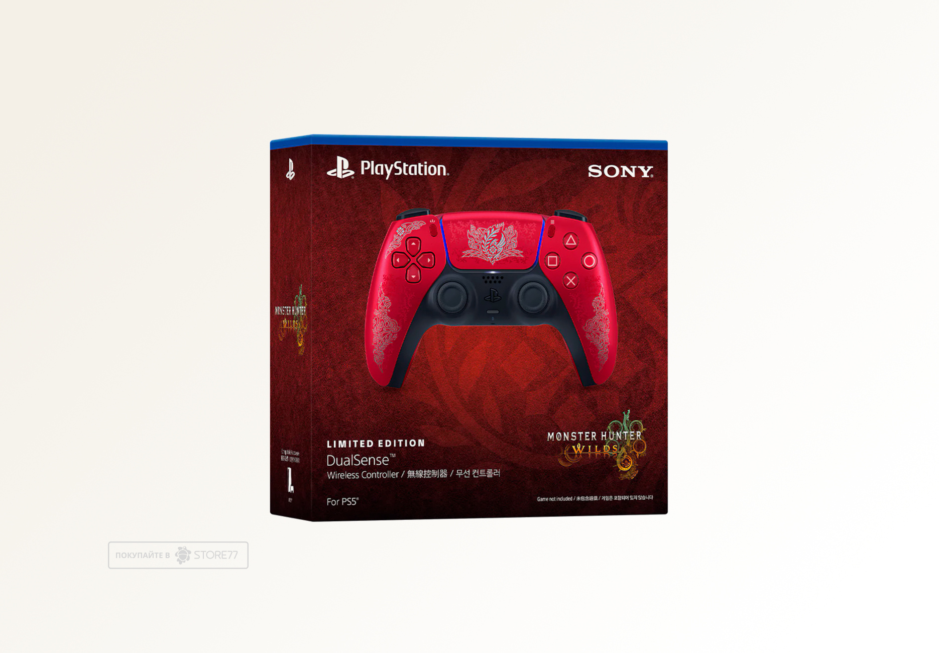 Геймпад Sony DualSense Monster Hunter для PlayStation 5 (PS5), лимитированное издание
