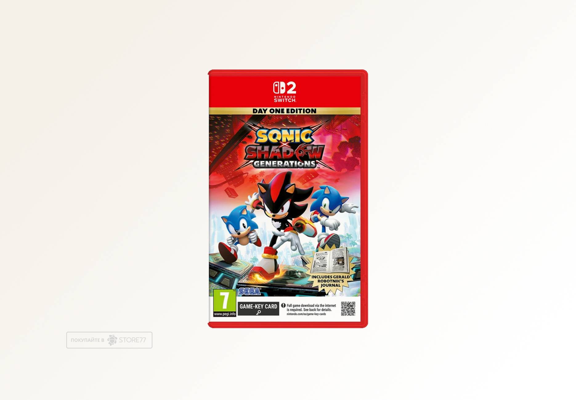 Игра Sonic X Shadow Generation для Nintendo Switch 2, русские субтитры