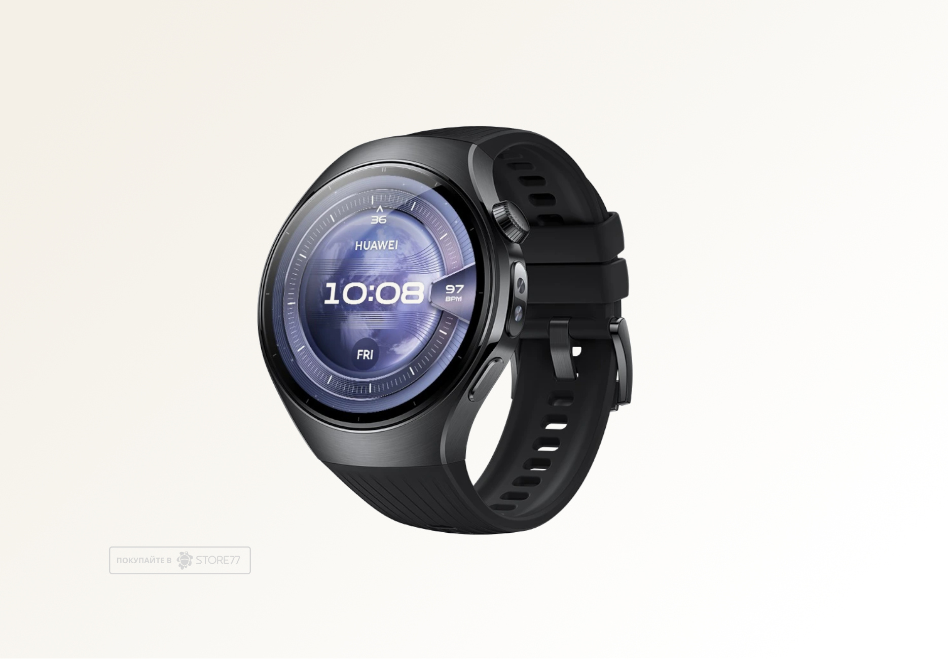 Умные часы Huawei Watch 5 46 мм LTE, цвет: черный (Black)