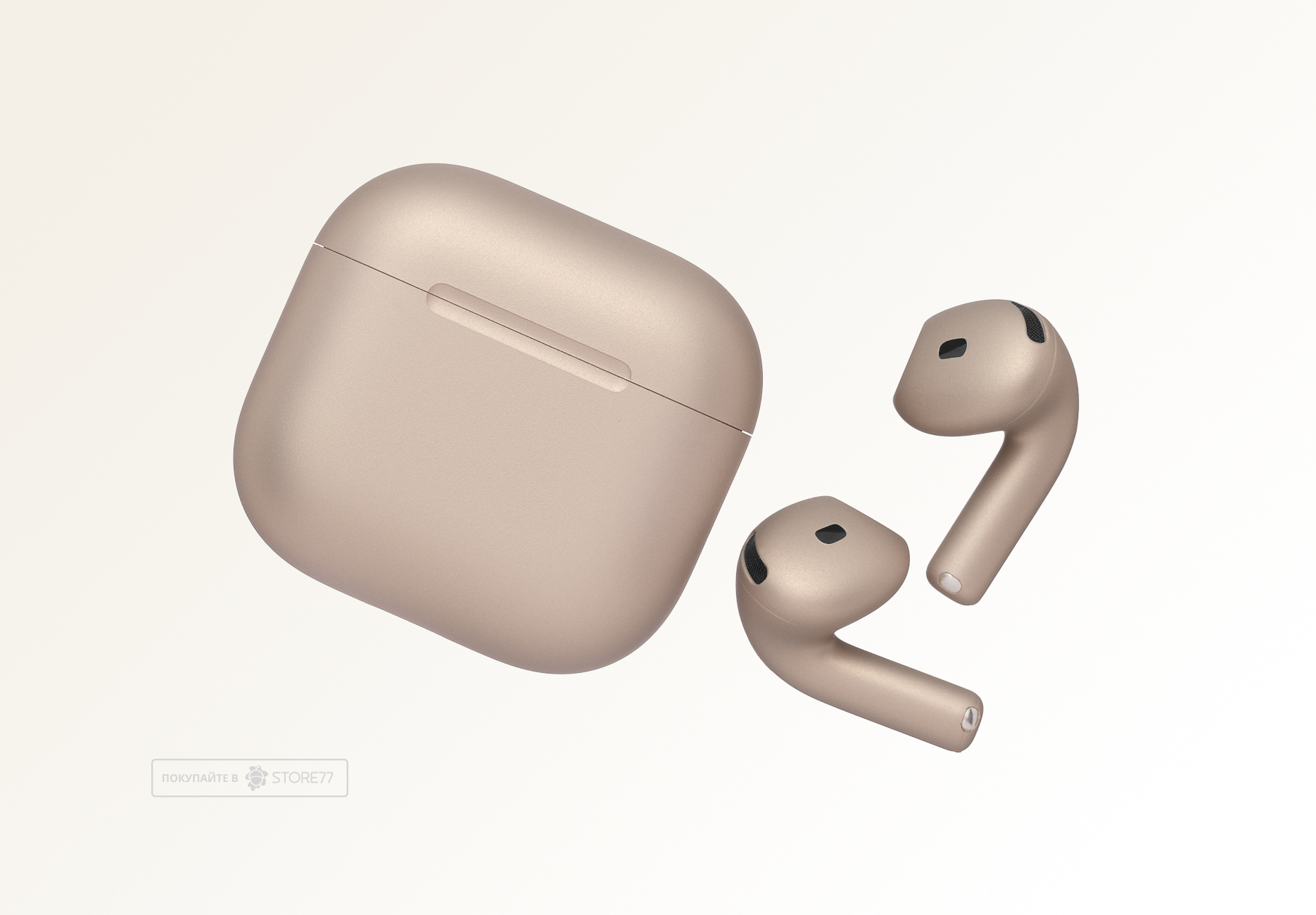 Беспроводные наушники Apple AirPods 4 (Шампань)