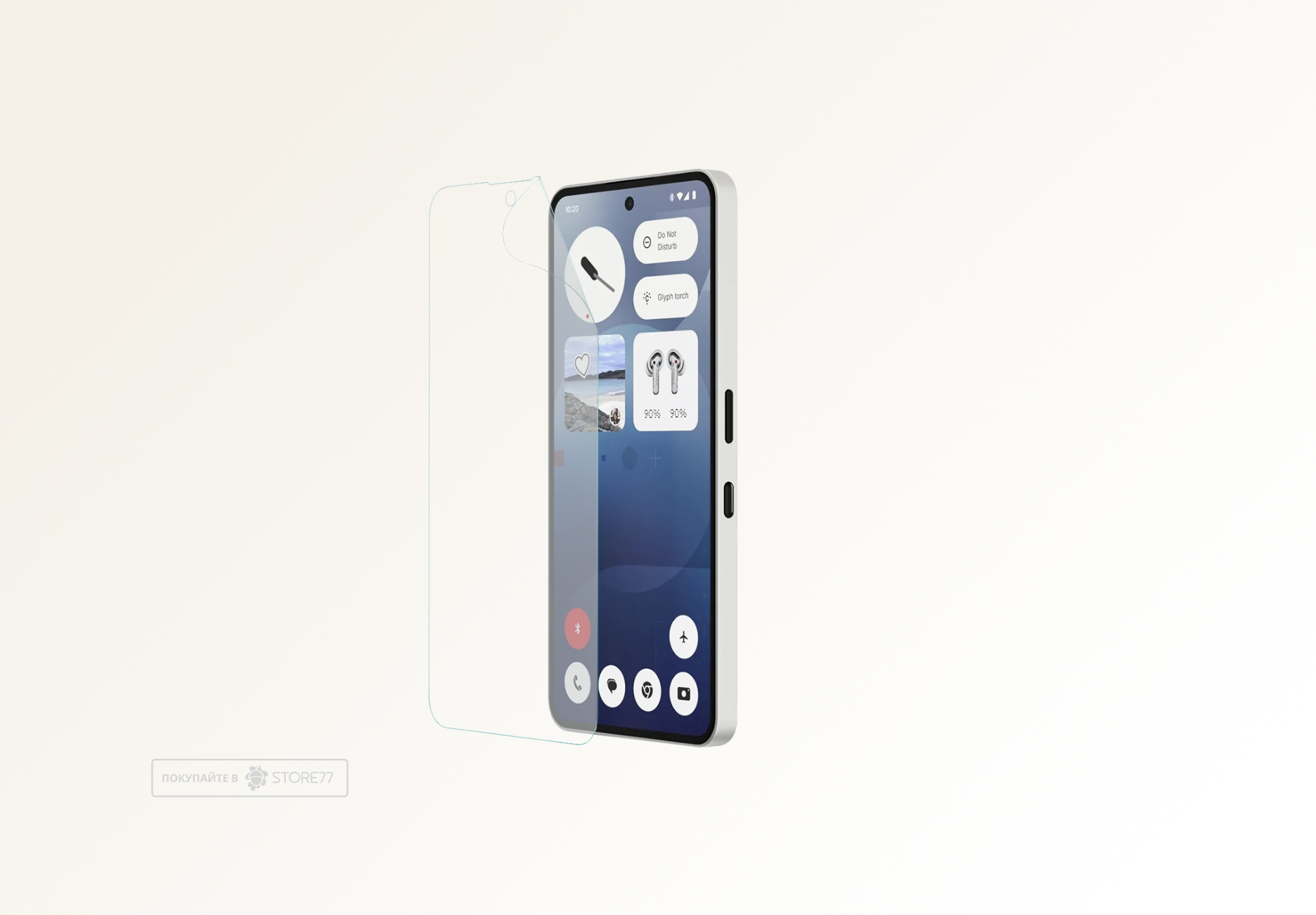 Защитная пленка для Nothing Phone (3a) (Матовая)