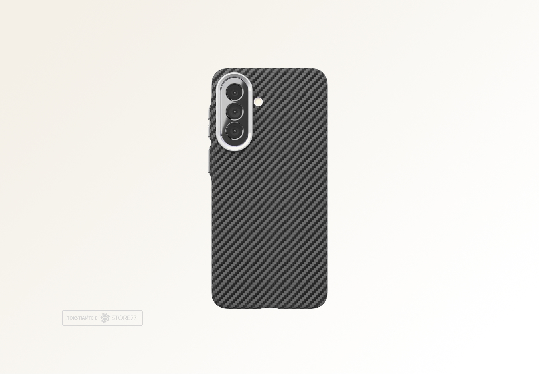Чехол защитный VLP Grid Case для Samsung Galaxy A57 (Черный)