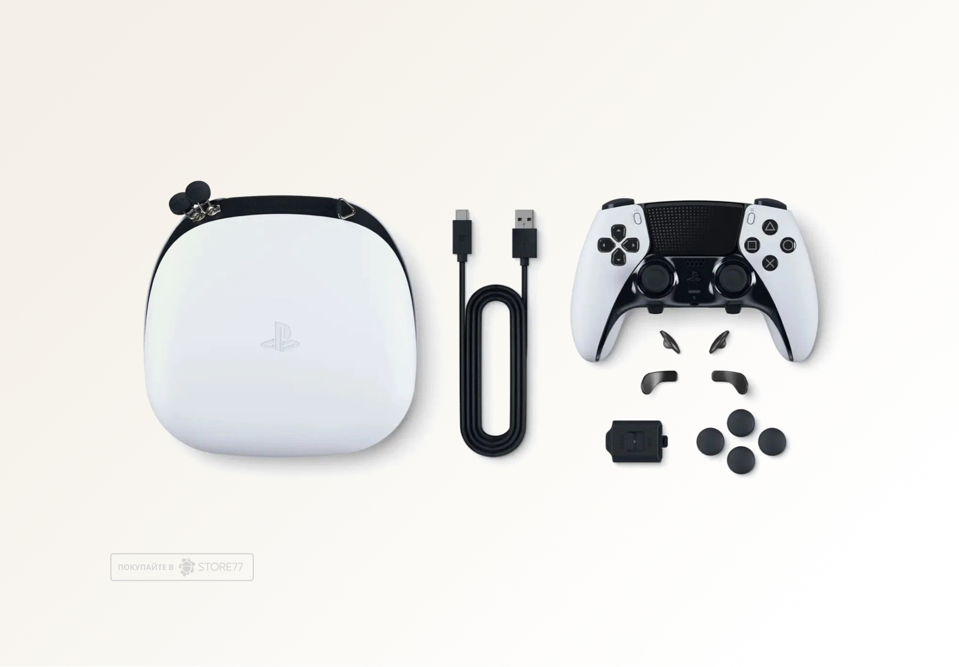 Геймпад Sony DualSense Edge для PlayStation 5 (PS5) (Белый)