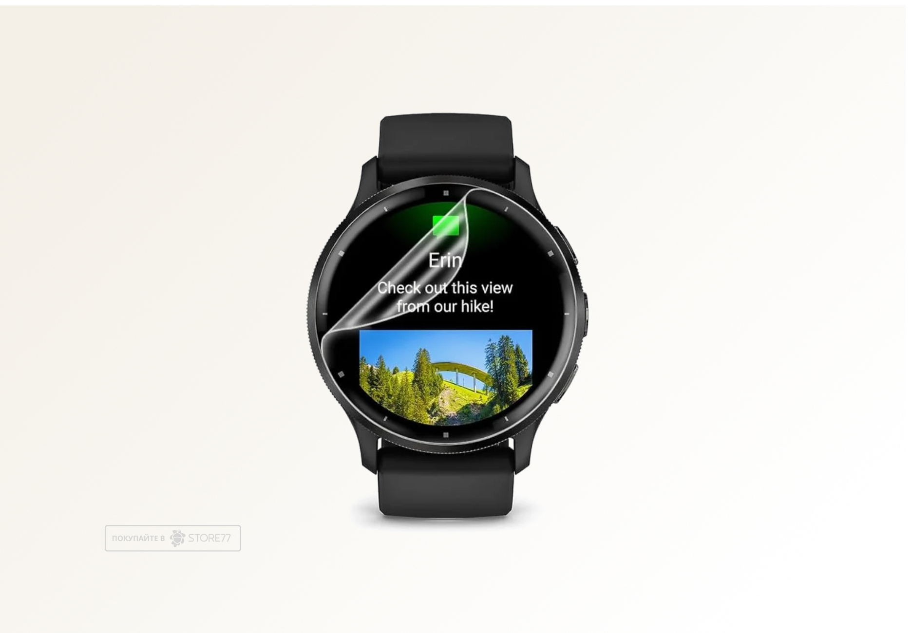 Гидрогелевая пленка для Garmin VENU 3s, 41mm (Глянцевая)