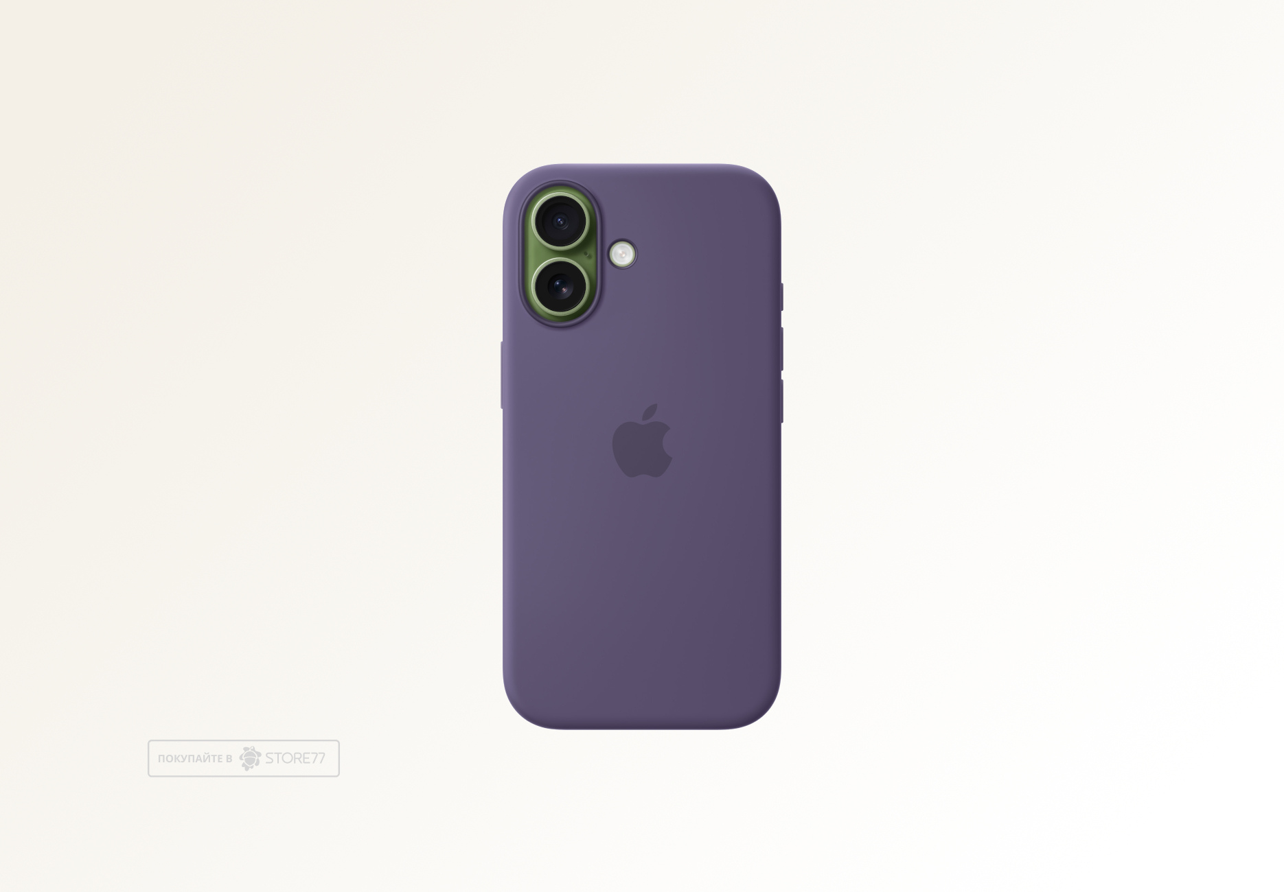 Чехол Apple Silicone Case с поддержкой MagSafe для iPhone 17, цвет: фиолетовый туман (Purple Fog)