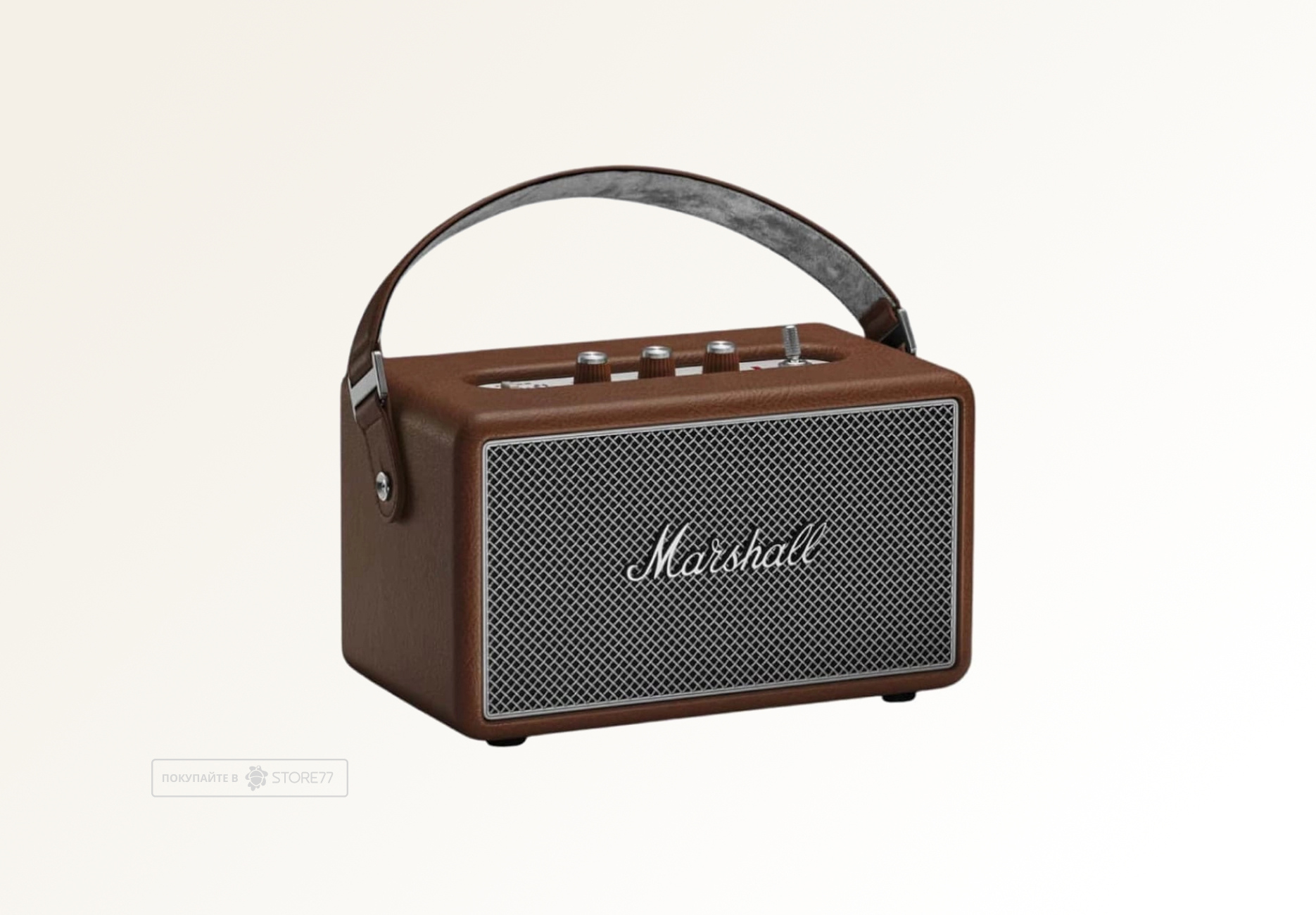 Портативная акустика Marshall KilBurn 3, цвет: коричневая (Brown)