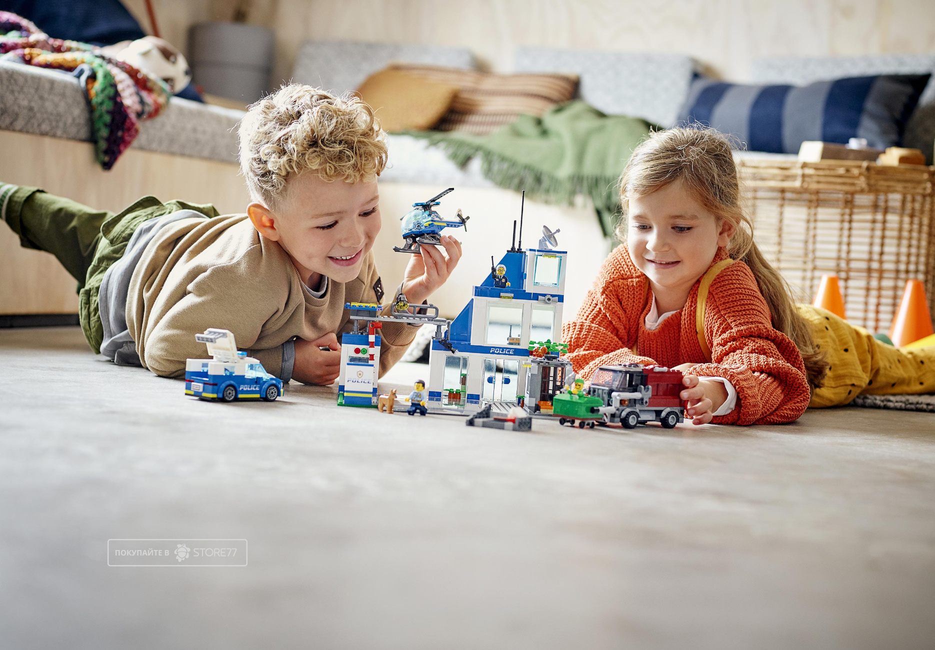 Конструктор LEGO City 60316 Полицейский участок