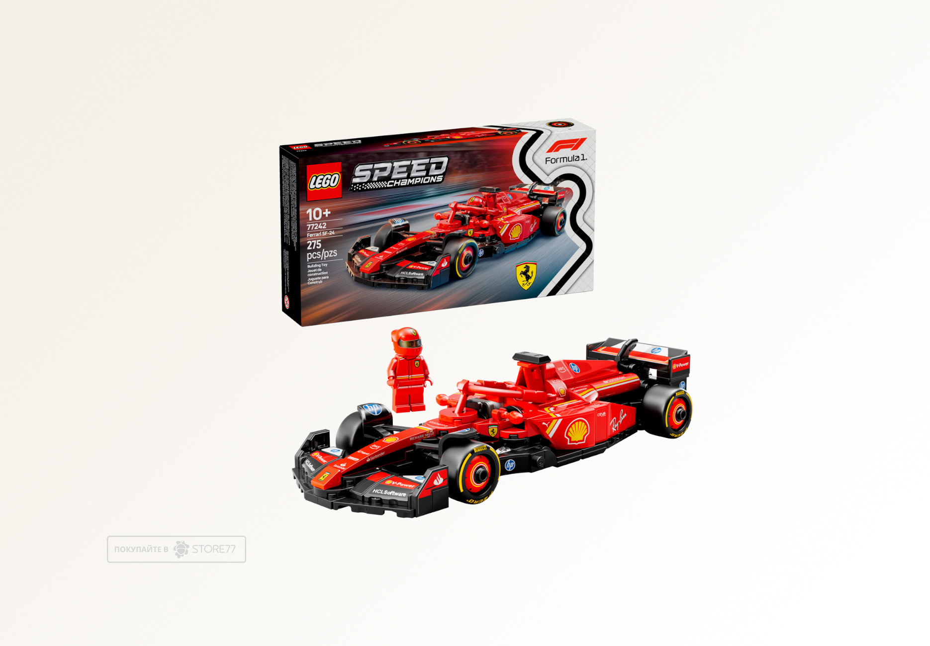 Конструктор LEGO Speed Champions 77242 Ferrari SF-24 F1