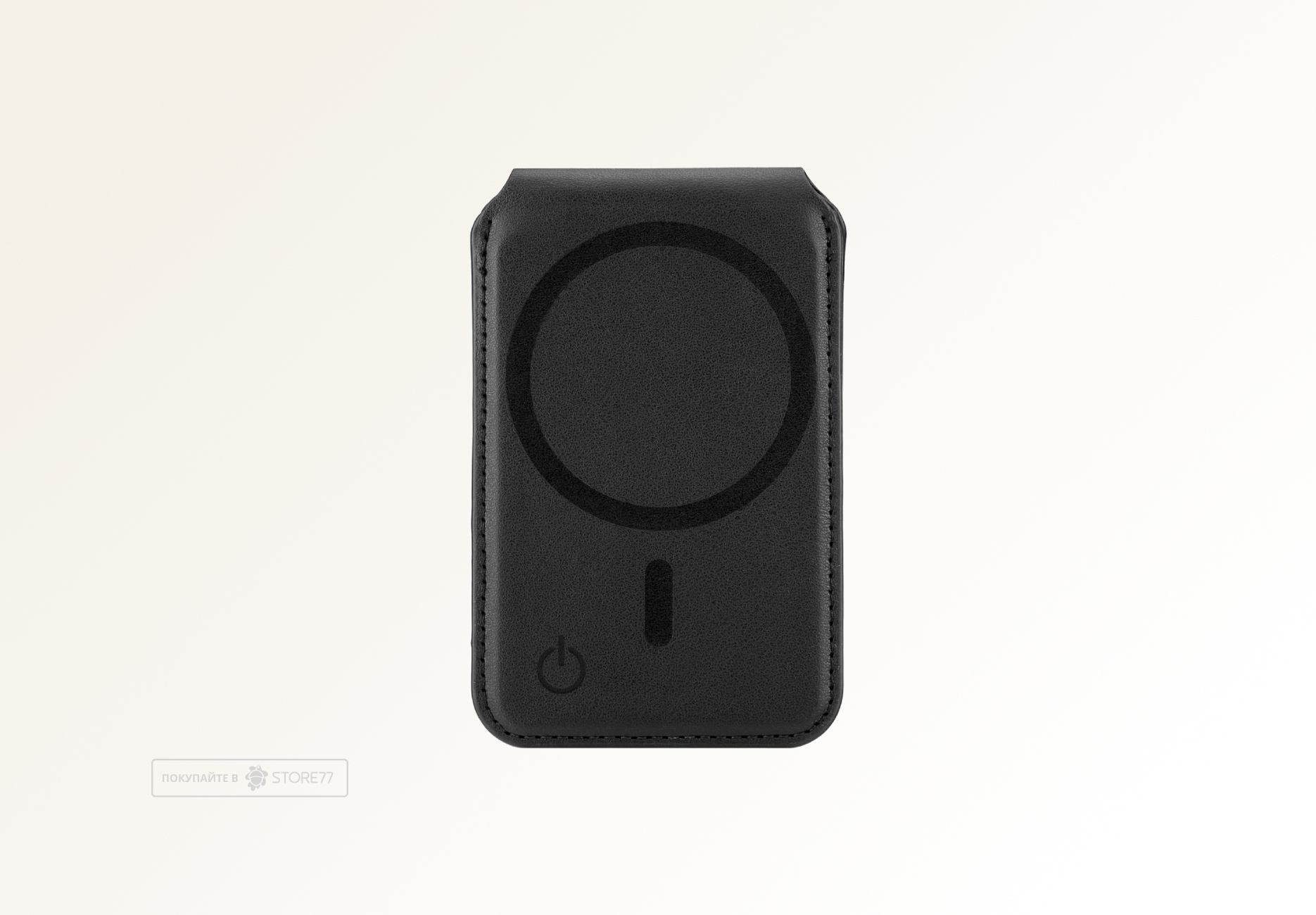 Картхолдер uBear Fold с MagSafe и Find My (Черный)