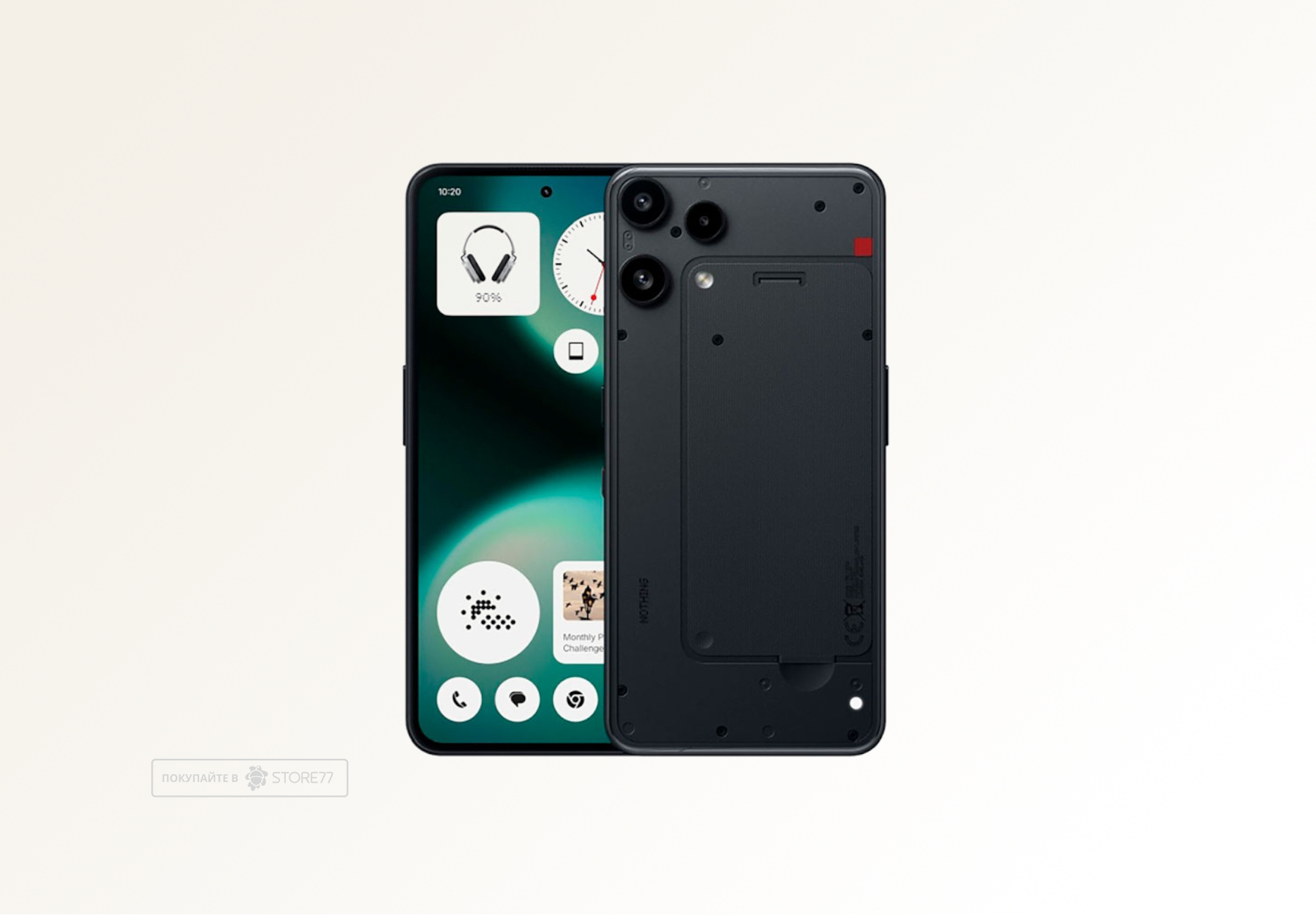 Телефон Nothing Phone (3a) Lite 8/256 ГБ (Черный)