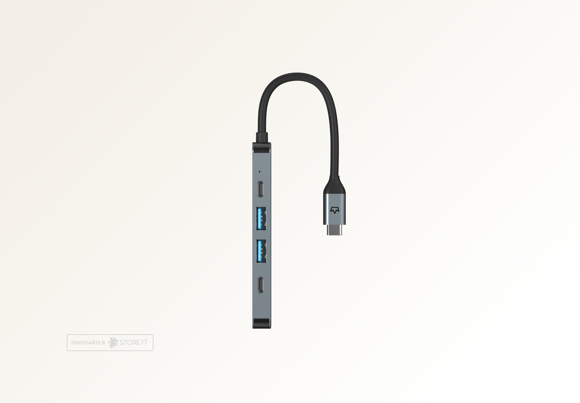 Переходник VLP Infinity USB-C 5-в-1 (Графитовый)