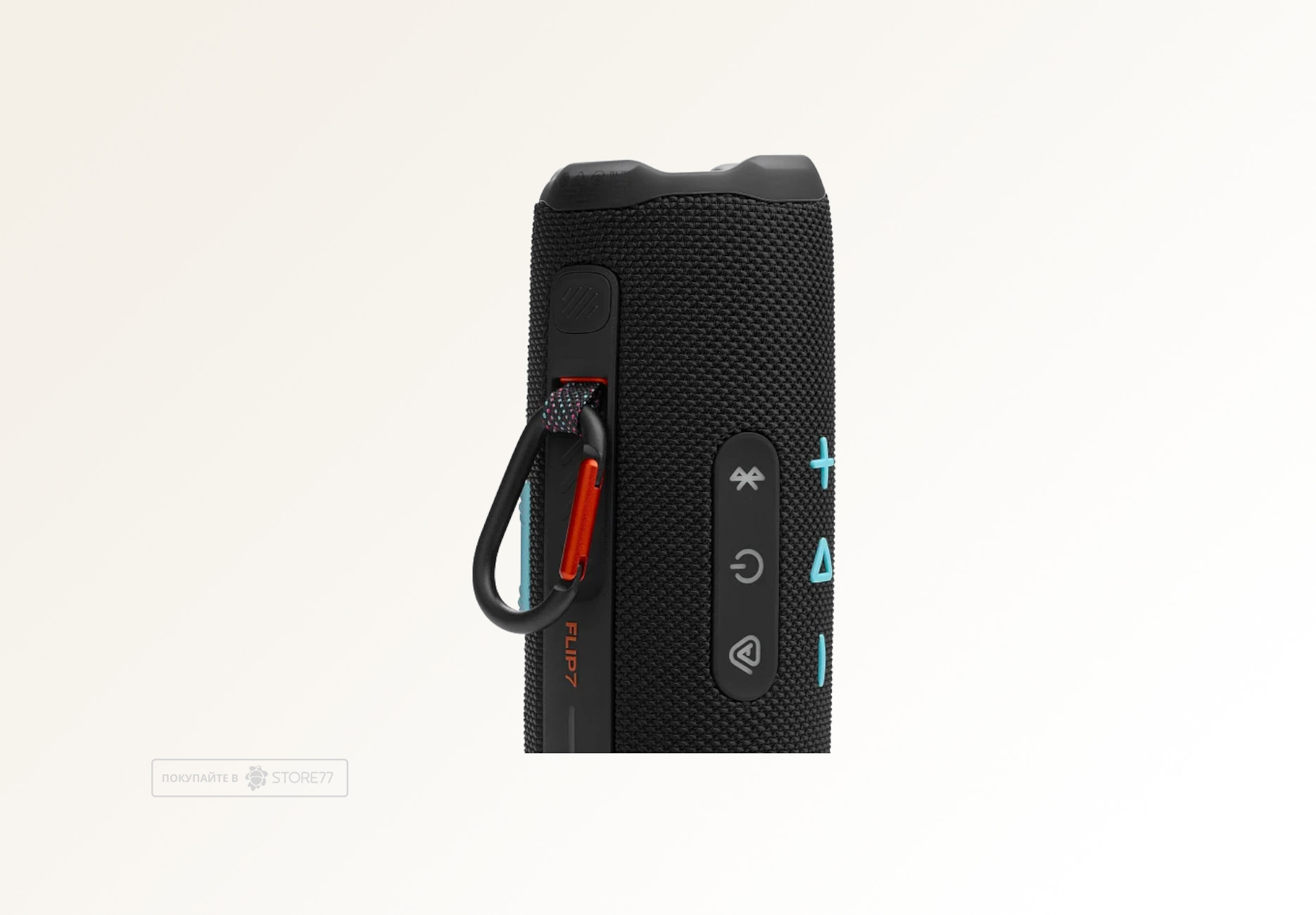 Портативная акустика JBL Flip 7 (Черная/Оранжевая)