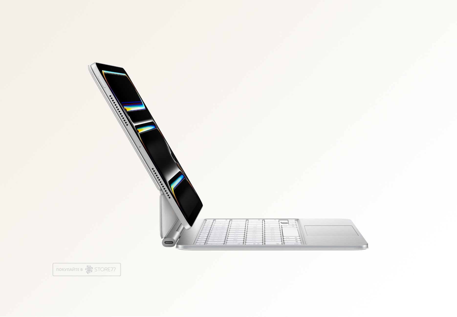 Клавиатура Apple Magic Keyboard для iPad Pro 11" M4/M5 (Белая)
