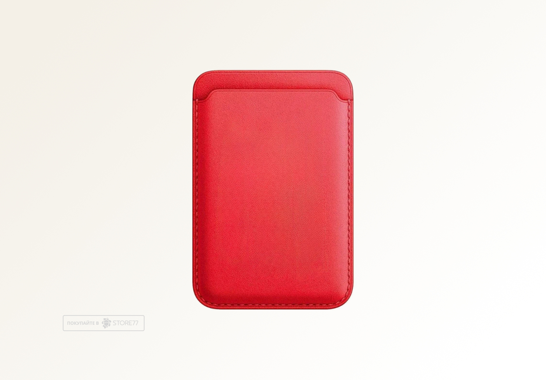 Картхолдер Тор с поддержкой MagSafe цвет: красный (Red)