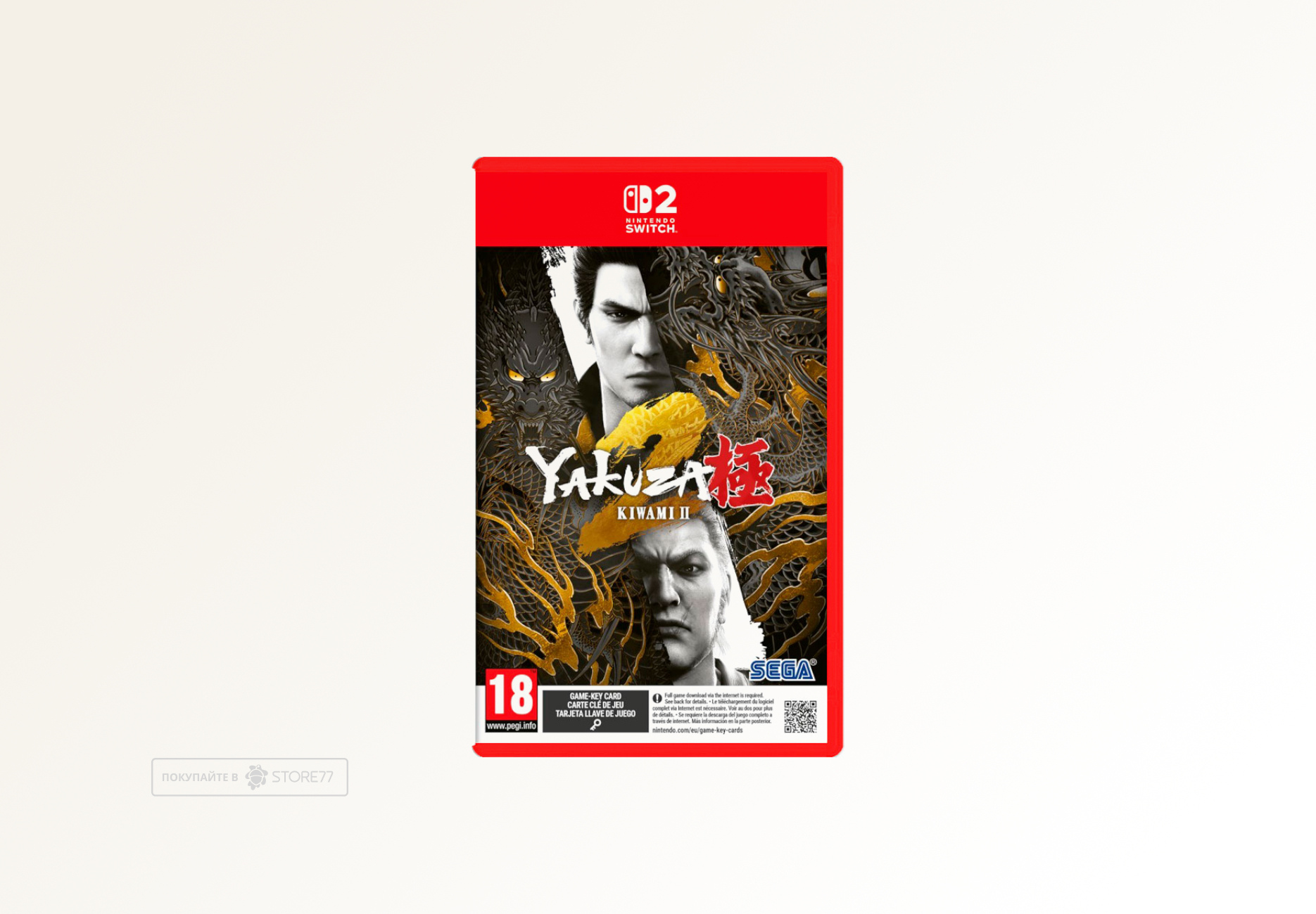 Игра Yakuza Kiwami для Nintendo Switch 2, русские субтитры
