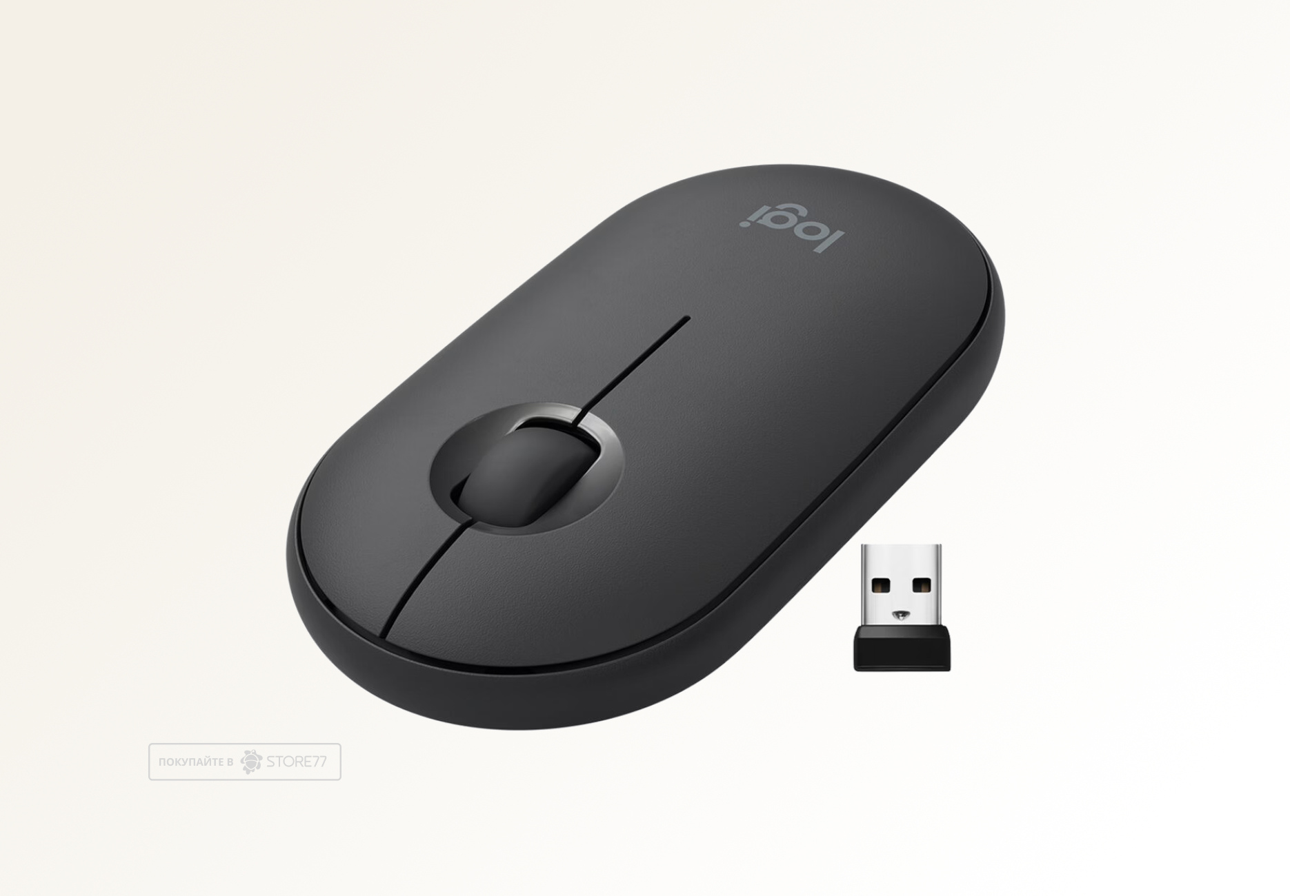 Беспроводная мышь Logitech Pebble 2 M350S (Графитовая)