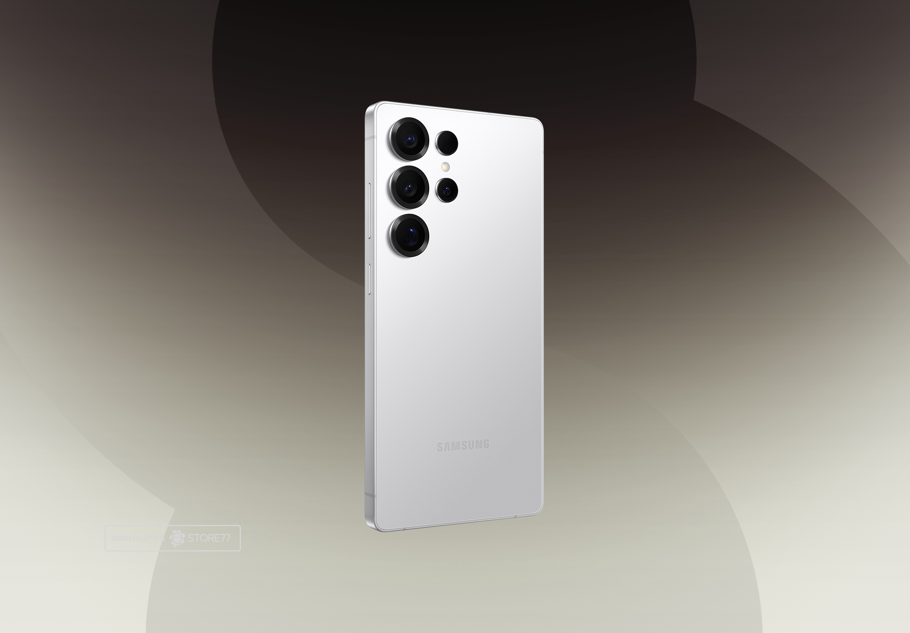 Телефон Samsung Galaxy S25 Ultra 12/1 ТБ, цвет: бело-серебристый титан (Titanium Whitesilver)