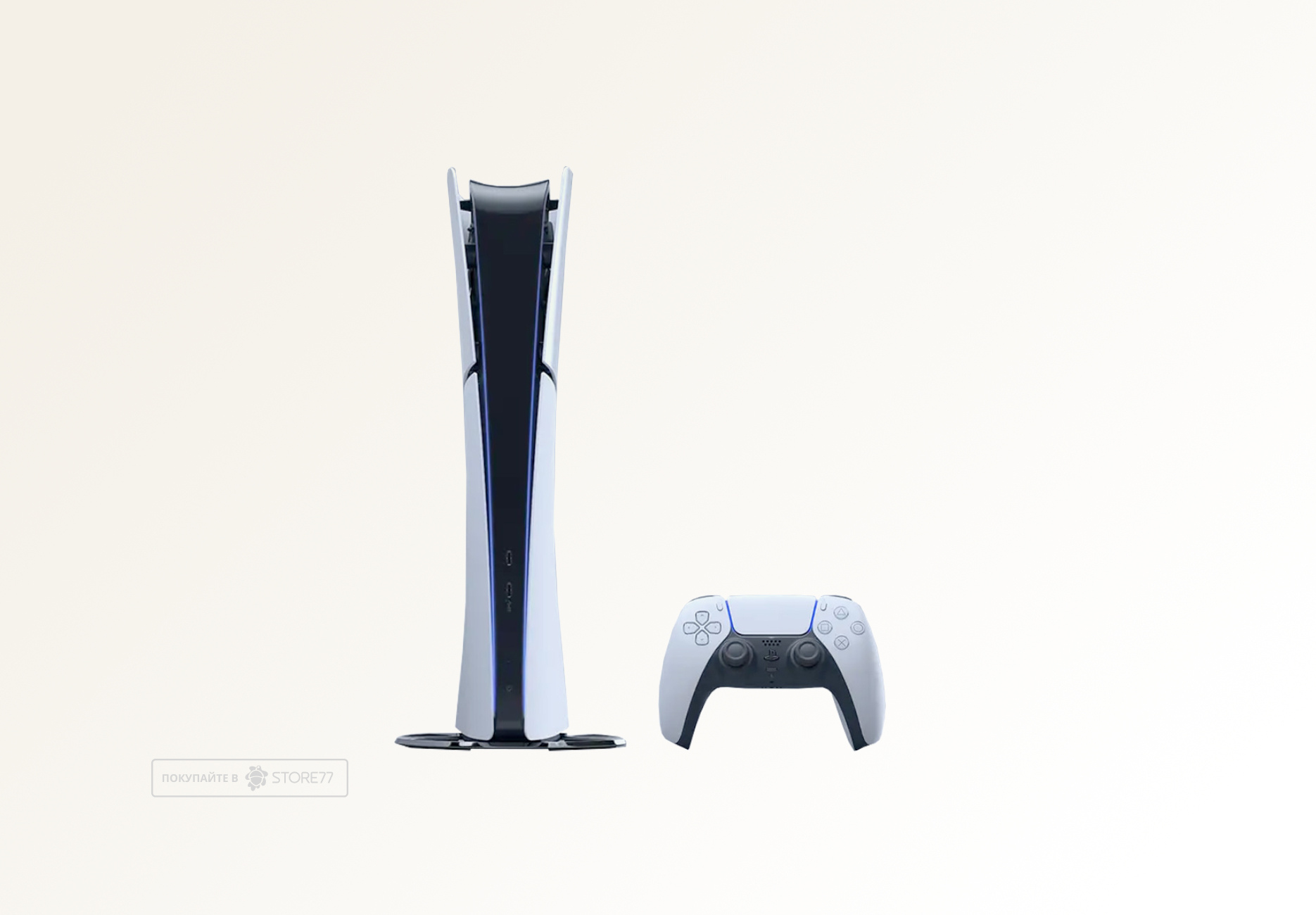 Игровая приставка Sony Playstation 5 Slim 825 ГБ версия без дисковода (Digital Edition) (Белая)