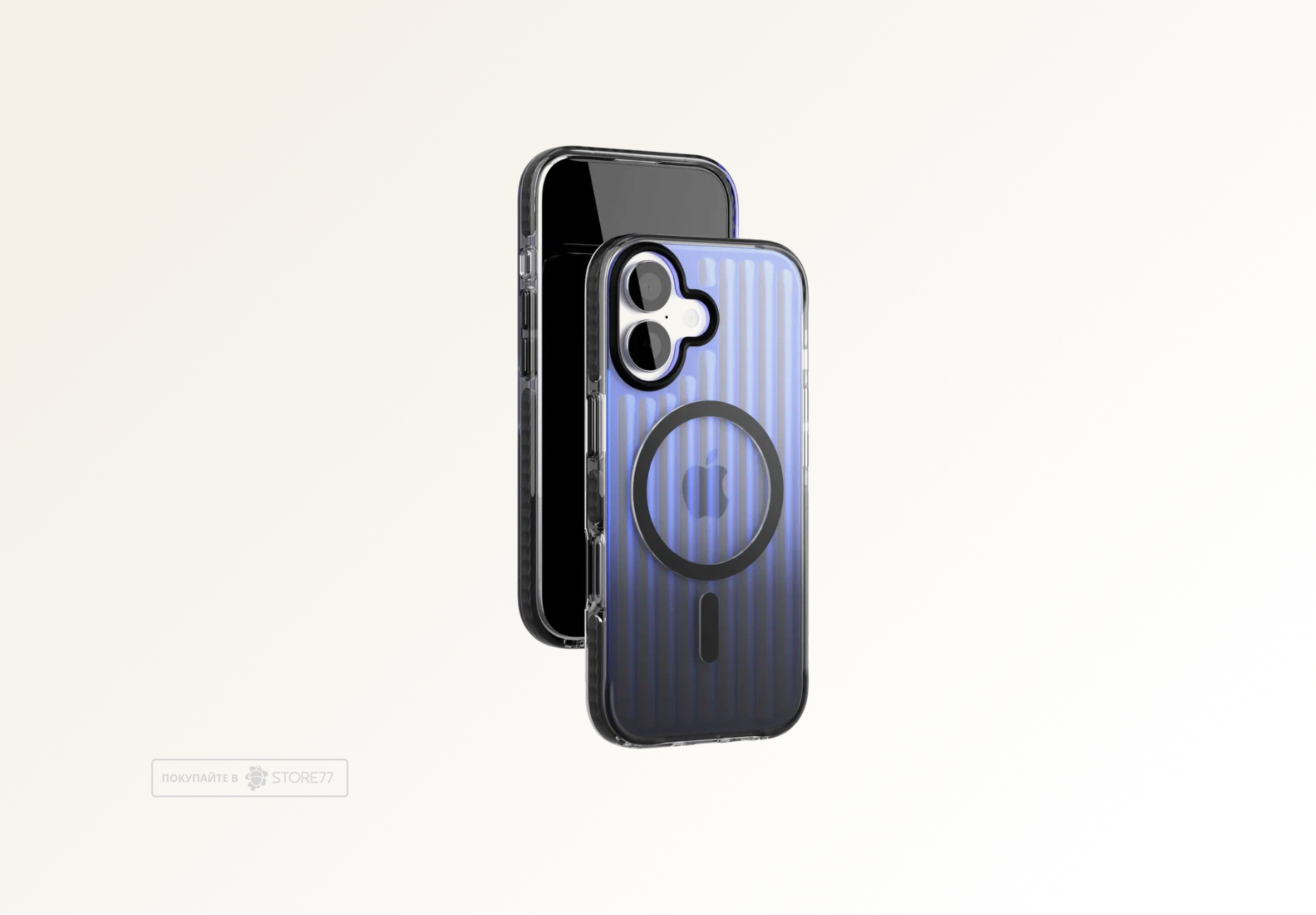 Чехол защитный VLP Pulse Case с поддержкой MagSafe для iPhone 17 (Черный)