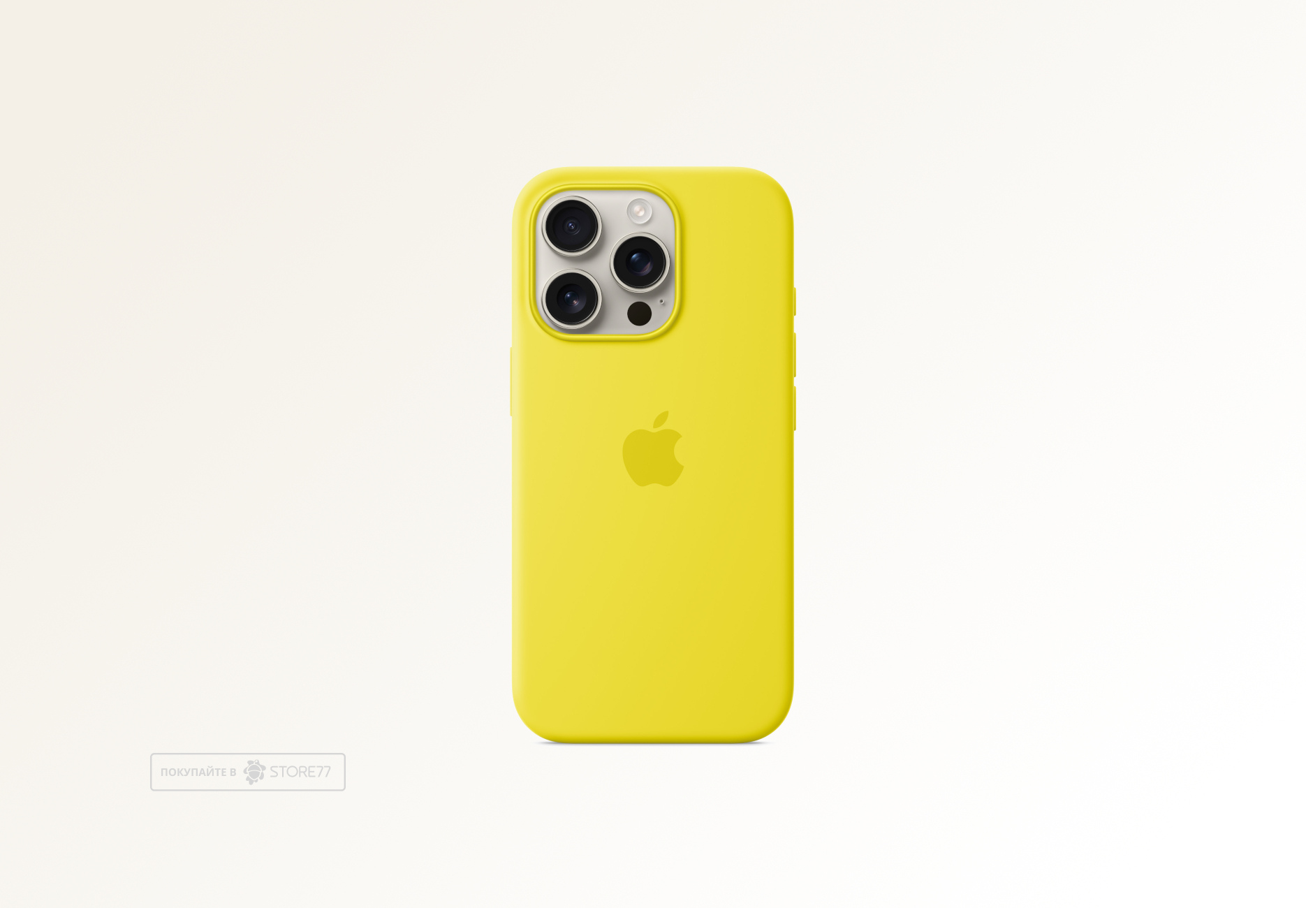 Чехол Apple с поддержкой MagSafe для iPhone 16 Pro, силикон, цвет: звездный фрукт (Star Fruit)