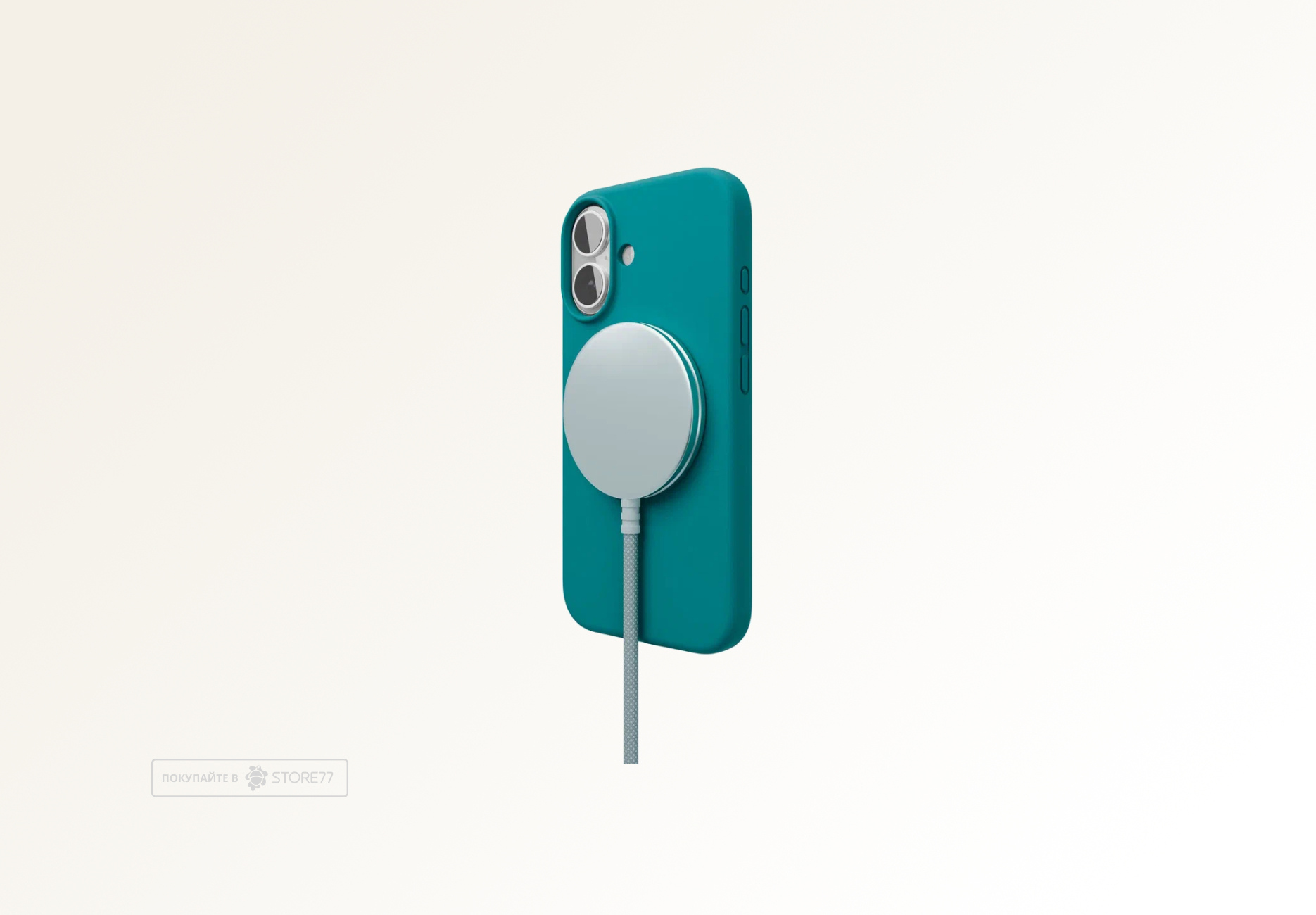 Чехол защитный VLP Aster Case с поддержкой MagSafe для iPhone 16 (Зеленый)