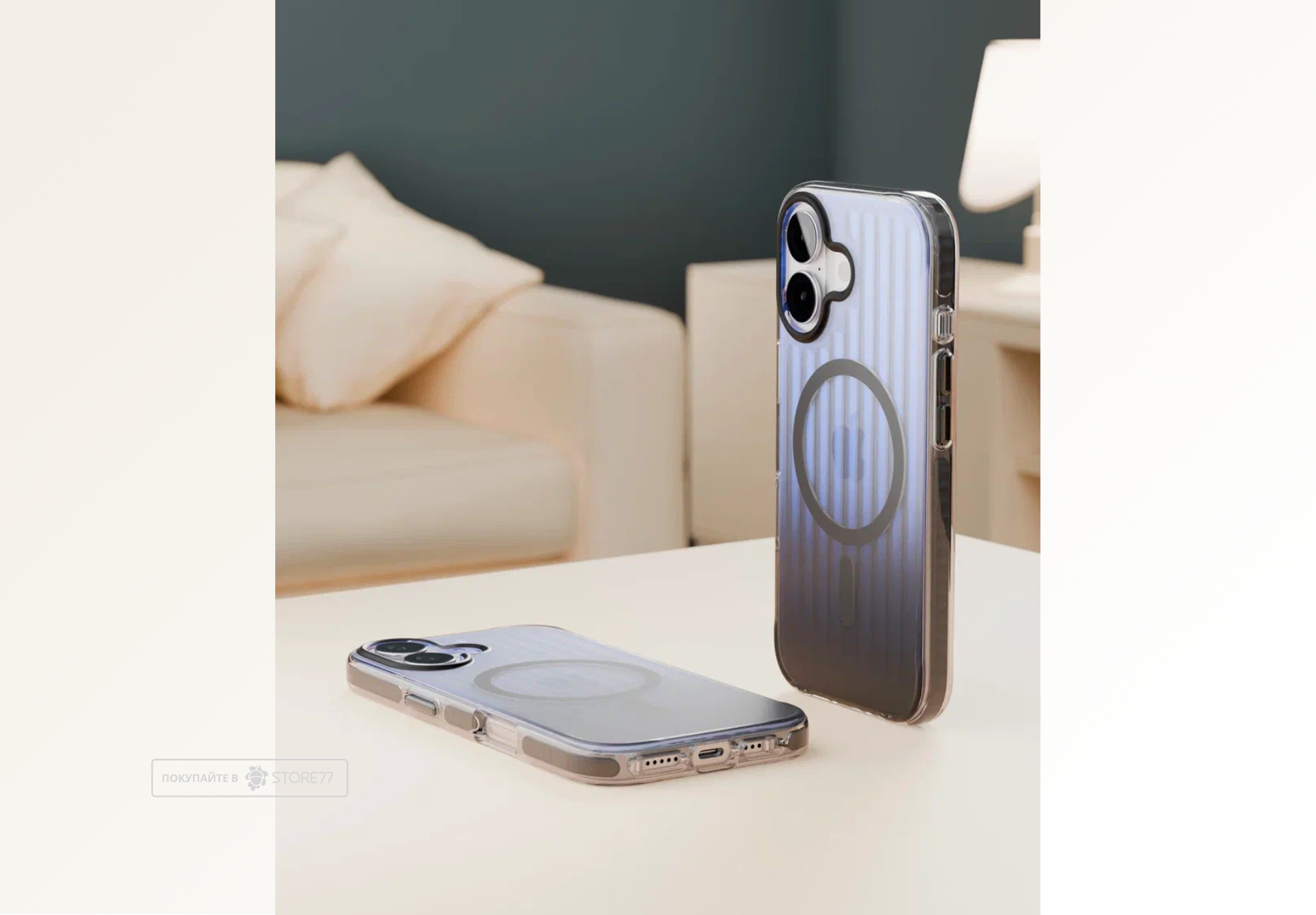 Чехол защитный VLP Pulse Case с поддержкой MagSafe для iPhone 17 (Черный)
