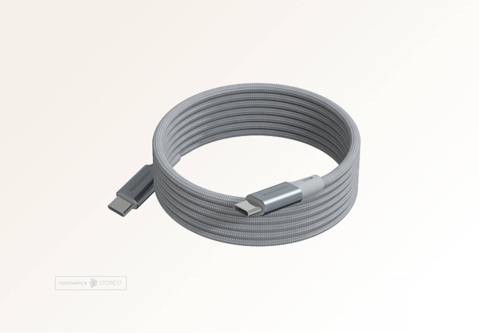 Беспроводное зарядное устройство Magssory Coin с поддержкой MagSafe (Графит)
